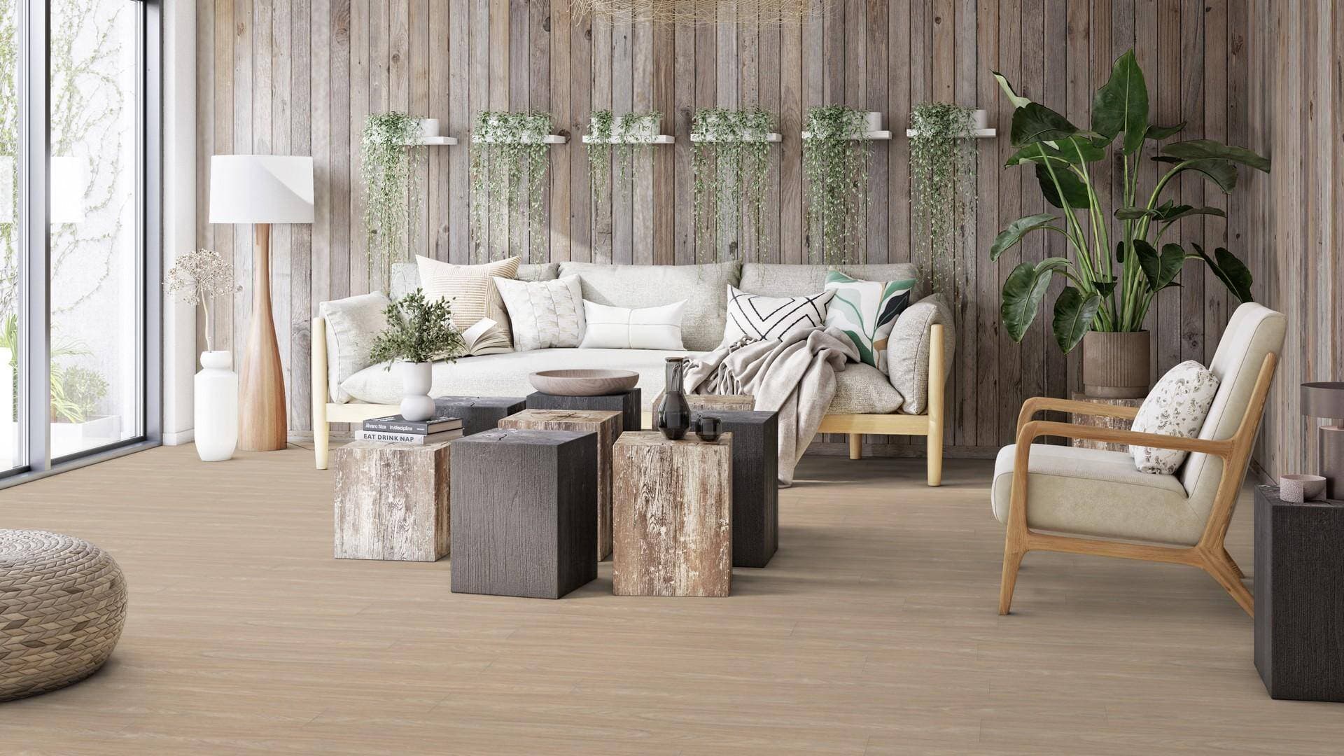 Panele winylowe Tarkett STARFLOOR ULTIMATE 55 bleached oak natural 35992005 gr.6,5mm, 4V (1opk.=6szt.=1,281m2) 3