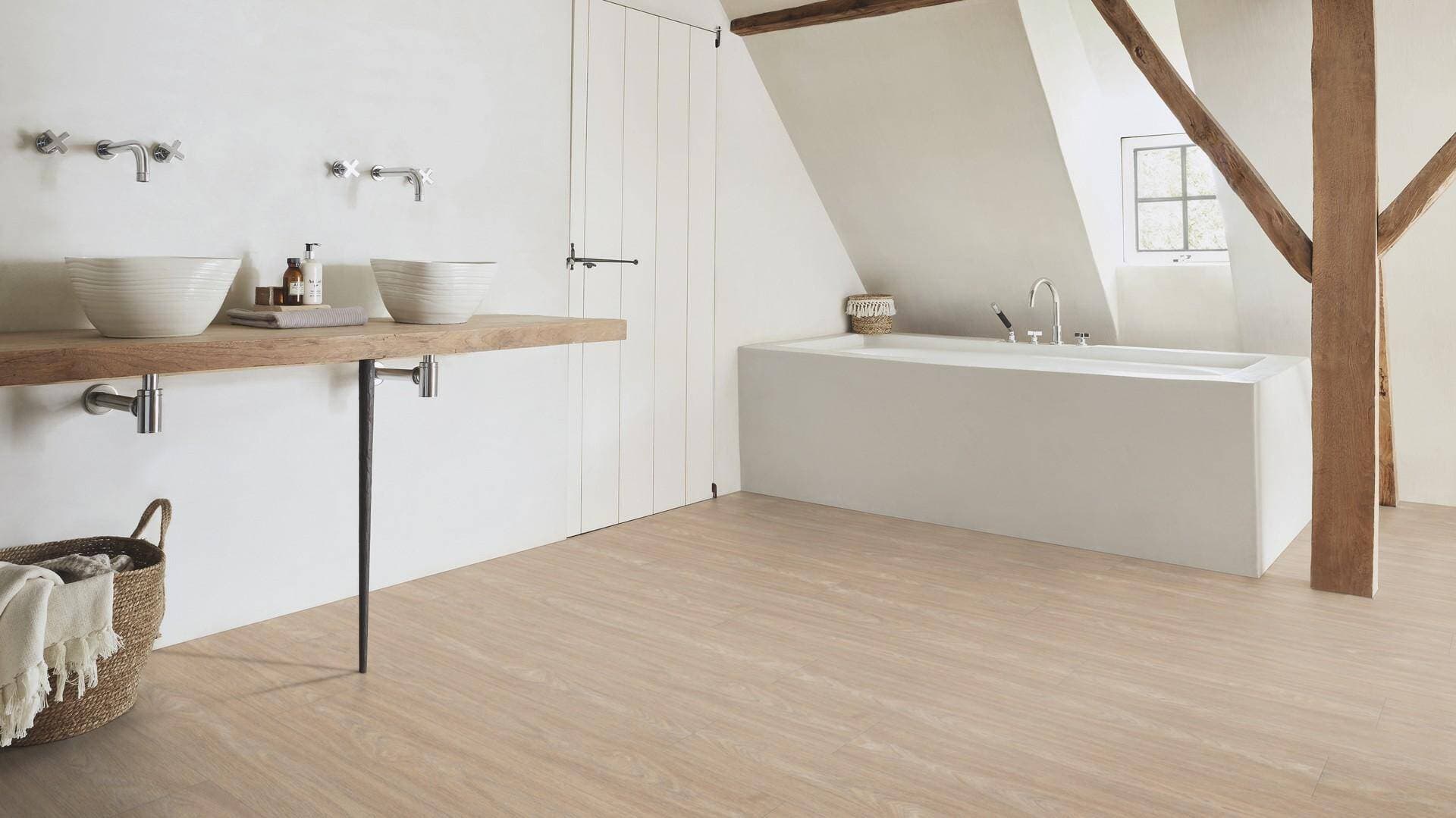Panele winylowe Tarkett STARFLOOR ULTIMATE 55 bleached oak natural 35992005 gr.6,5mm, 4V (1opk.=6szt.=1,281m2) 6
