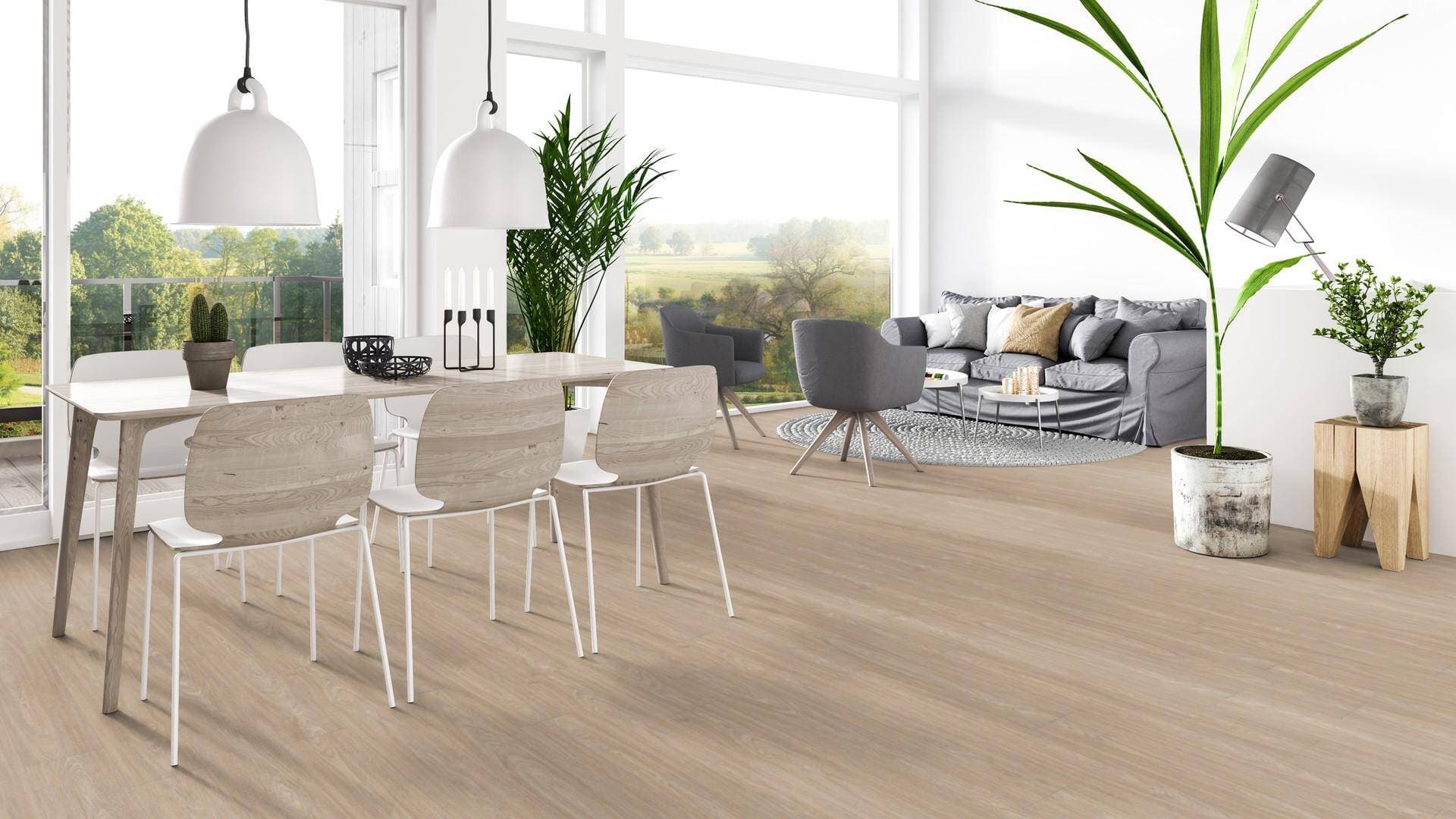 Panele winylowe Tarkett STARFLOOR ULTIMATE 55 bleached oak natural 35992005 gr.6,5mm, 4V (1opk.=6szt.=1,281m2) 8