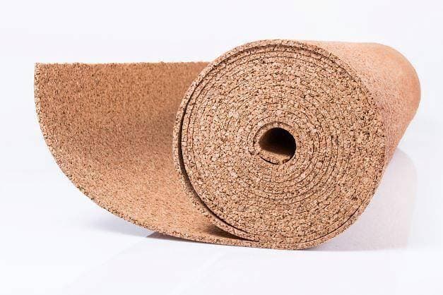 Podkład korkowy pod panele gr.4mm (1 rolka = 1m x 10m = 10m2)