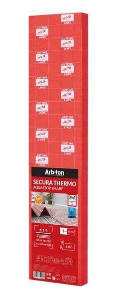Podkład pod panele ARBITON SECURA THERMO AQUASTOP SMART 1,6mm (1opk.=6m2) czerwona harmonijka