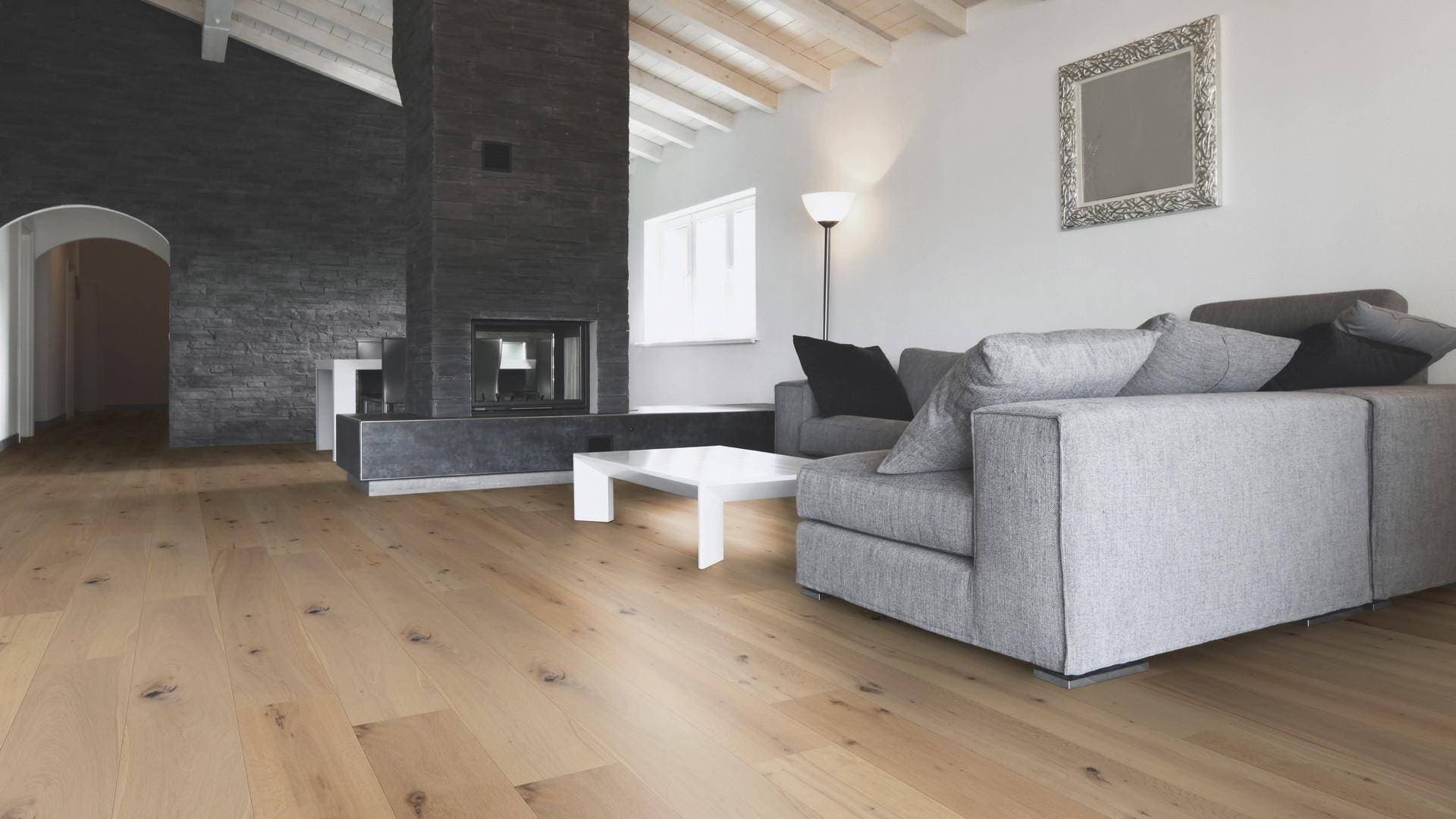 Podłoga drewniana WICANDERS WOOD PARQUET dąb Keppel  RW04446B, gr.14mm, 2V (1opk.=8szt.=2,888m2) deska 1-lamelowa, lakier biały super mat 12