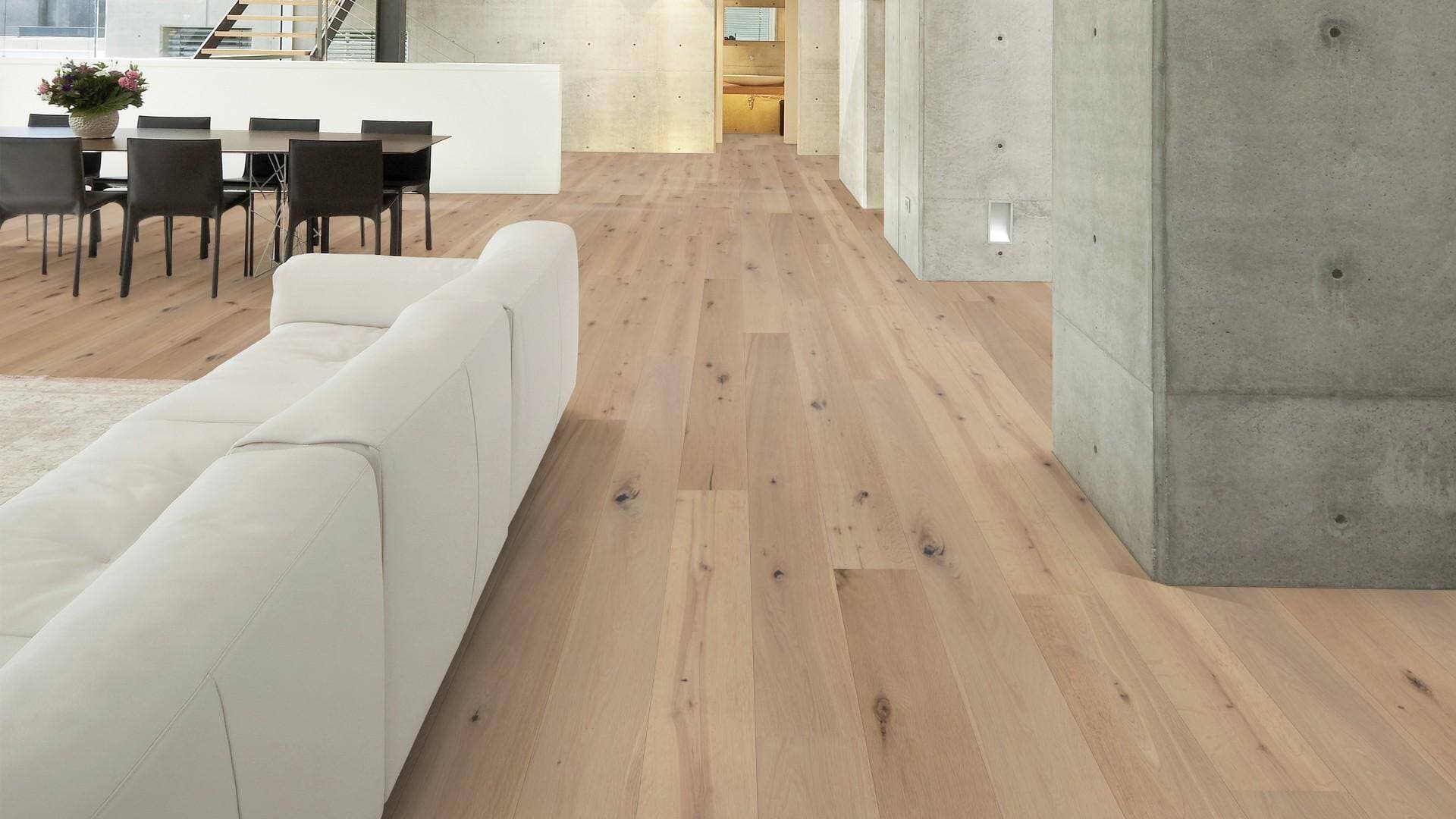 Podłoga drewniana WICANDERS WOOD PARQUET dąb Keppel  RW04446B, gr.14mm, 2V (1opk.=8szt.=2,888m2) deska 1-lamelowa, lakier biały super mat 14