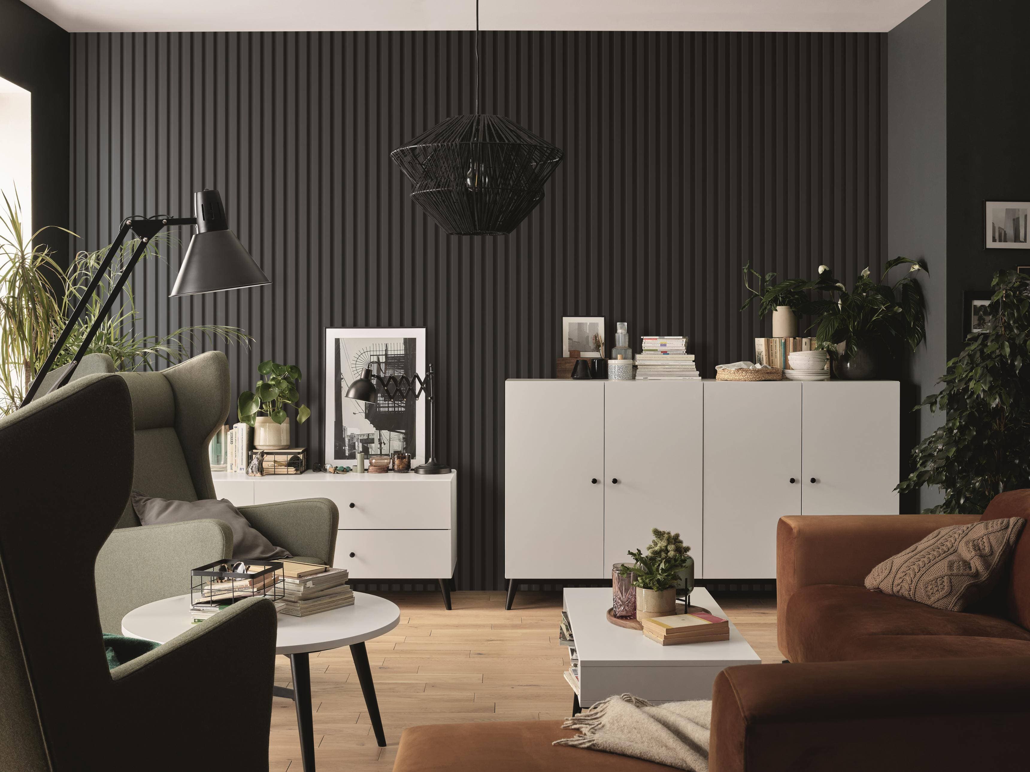 Panel listwowy VOX Linerio L-LINE anthracite gr.21mm, szer.125mm*dł.2650 mm (1 szt.=0,3313 m2) 6