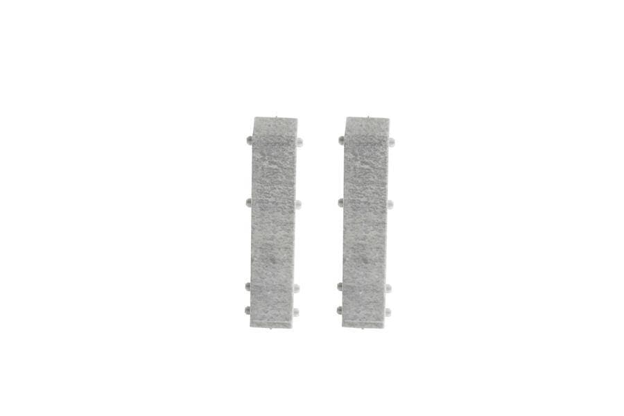 Łącznik do listwy przypodłogowej PCV CEZAR HI LINE goth clear 256 (1kpl.=2szt.)