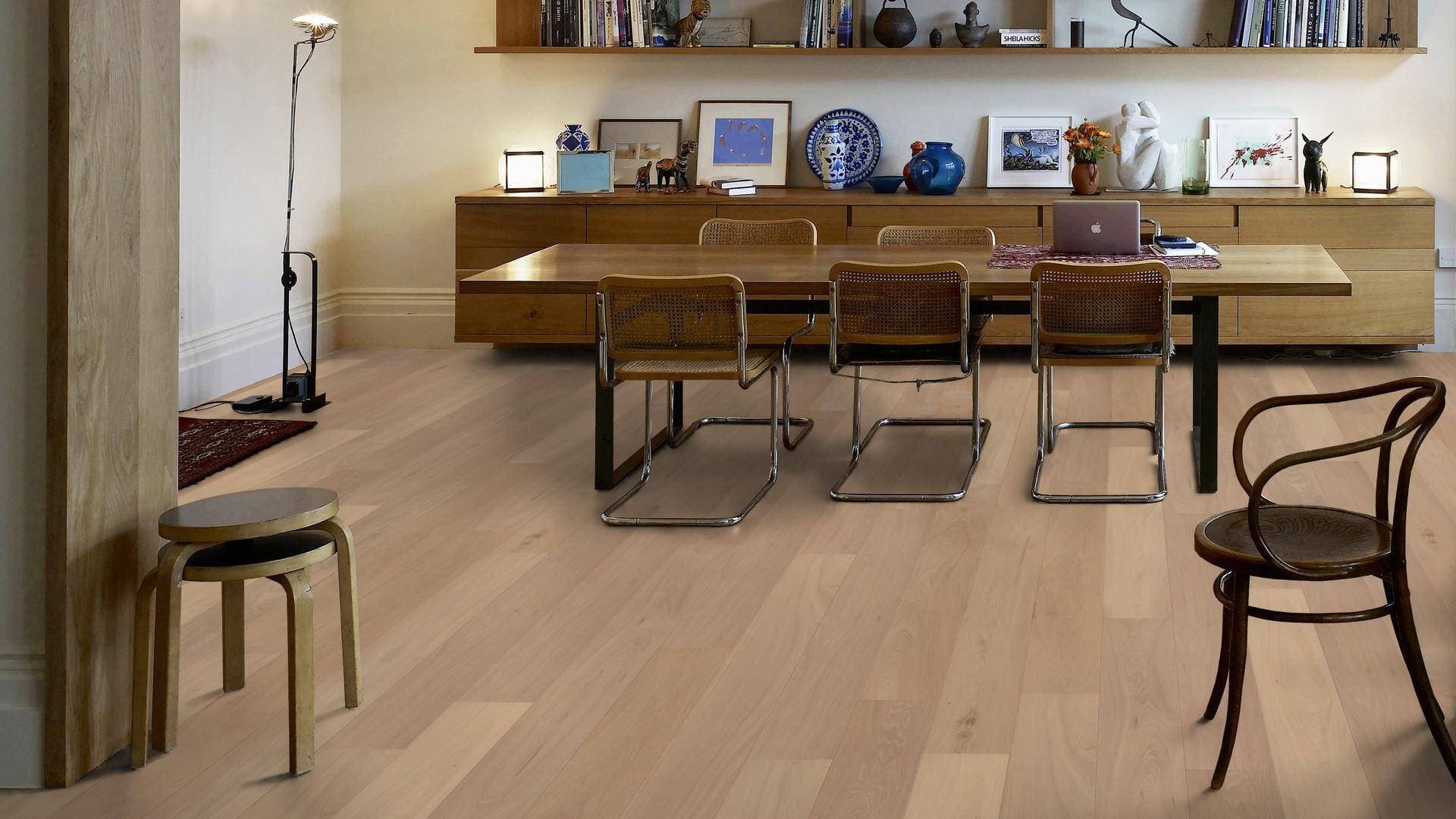 Podłoga drewniana WICANDERS WOOD PARQUET dąb Carlisle RW04441B, gr.14mm, 2V (1opk.=8szt.=2,888m2) deska 1-lamelowa, lakier biały super mat 7