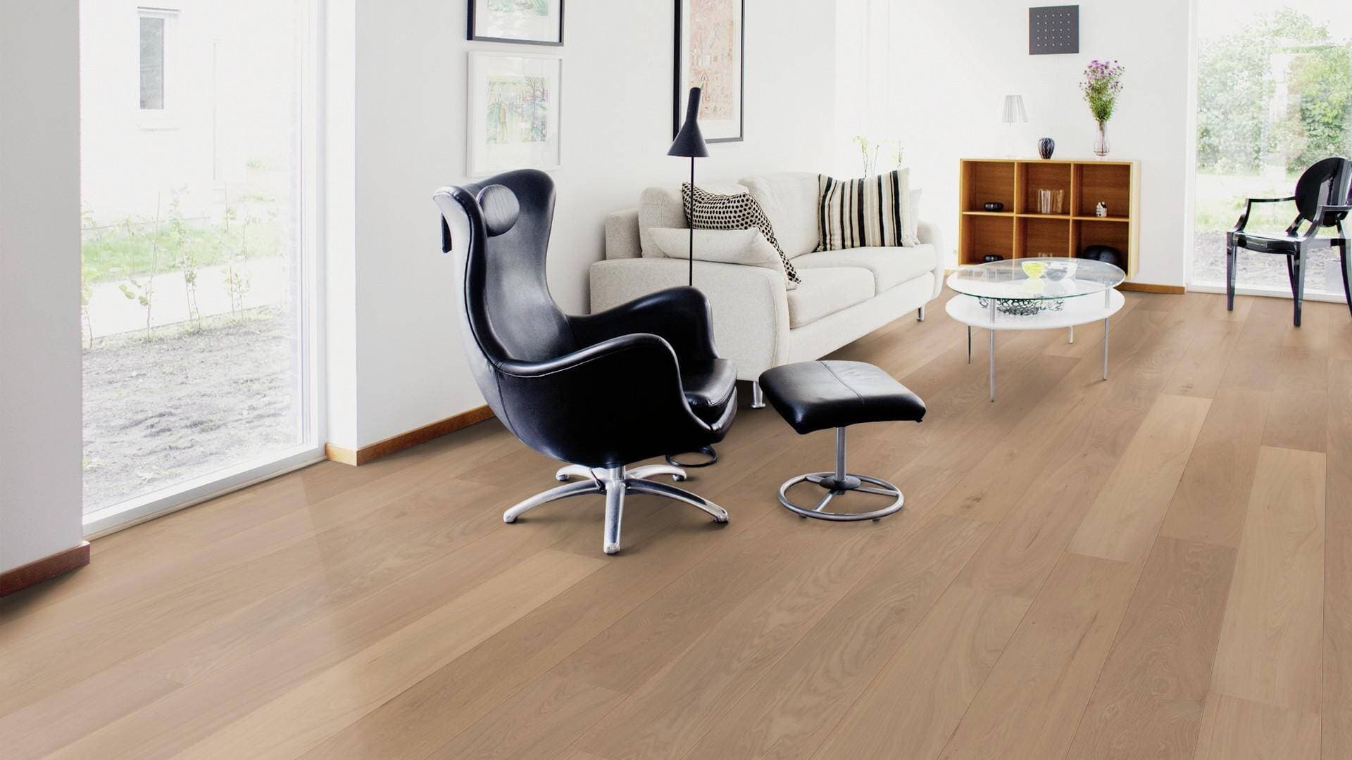 Podłoga drewniana WICANDERS WOOD PARQUET dąb Carlisle RW04441B, gr.14mm, 2V (1opk.=8szt.=2,888m2) deska 1-lamelowa, lakier biały super mat 9