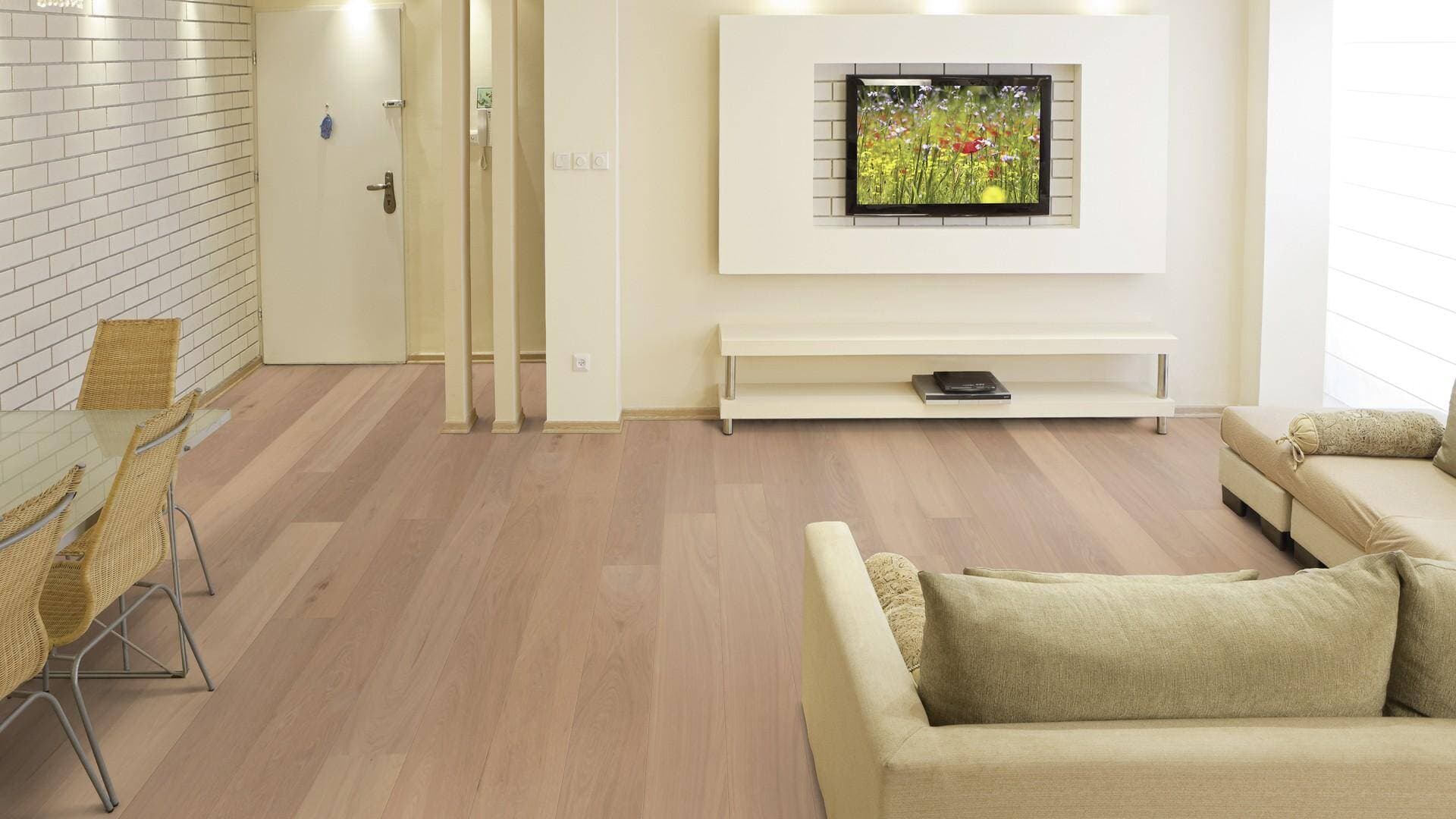 Podłoga drewniana WICANDERS WOOD PARQUET dąb Carlisle RW04441B, gr.14mm, 2V (1opk.=8szt.=2,888m2) deska 1-lamelowa, lakier biały super mat 13