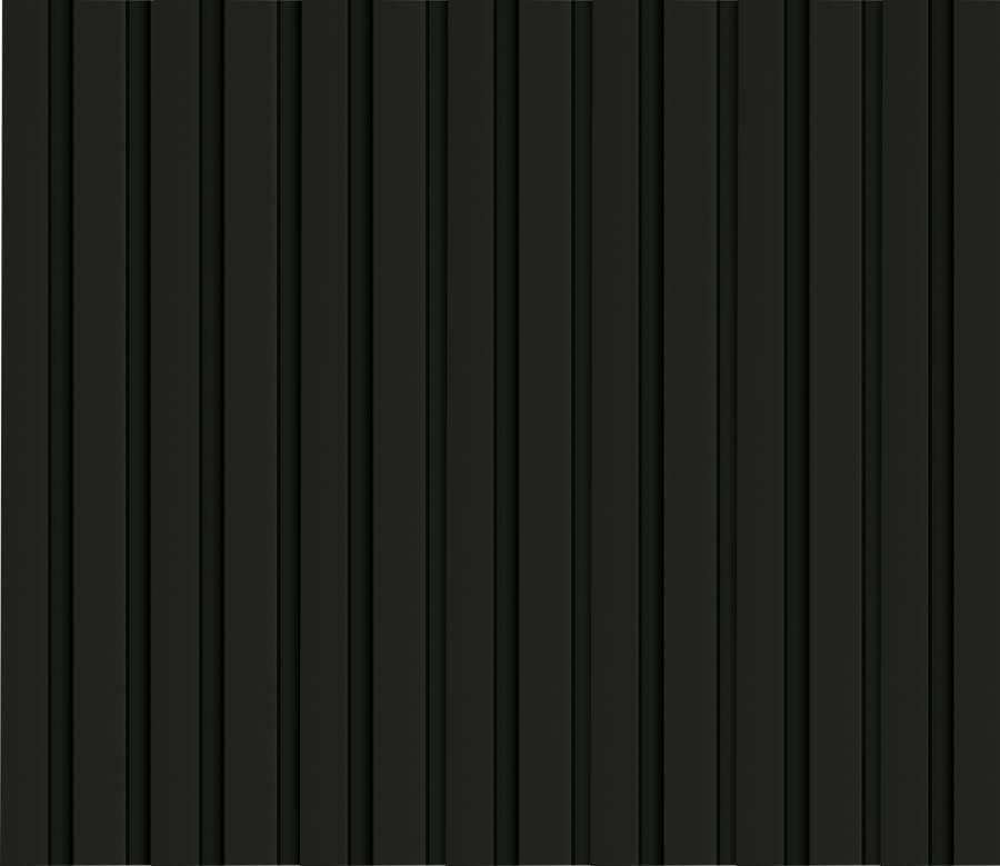 Panel listwowy VOX Linerio M-LINE black gr.12mm, szer.125mm*dł.2650 mm (1 szt.=0,3313 m2)