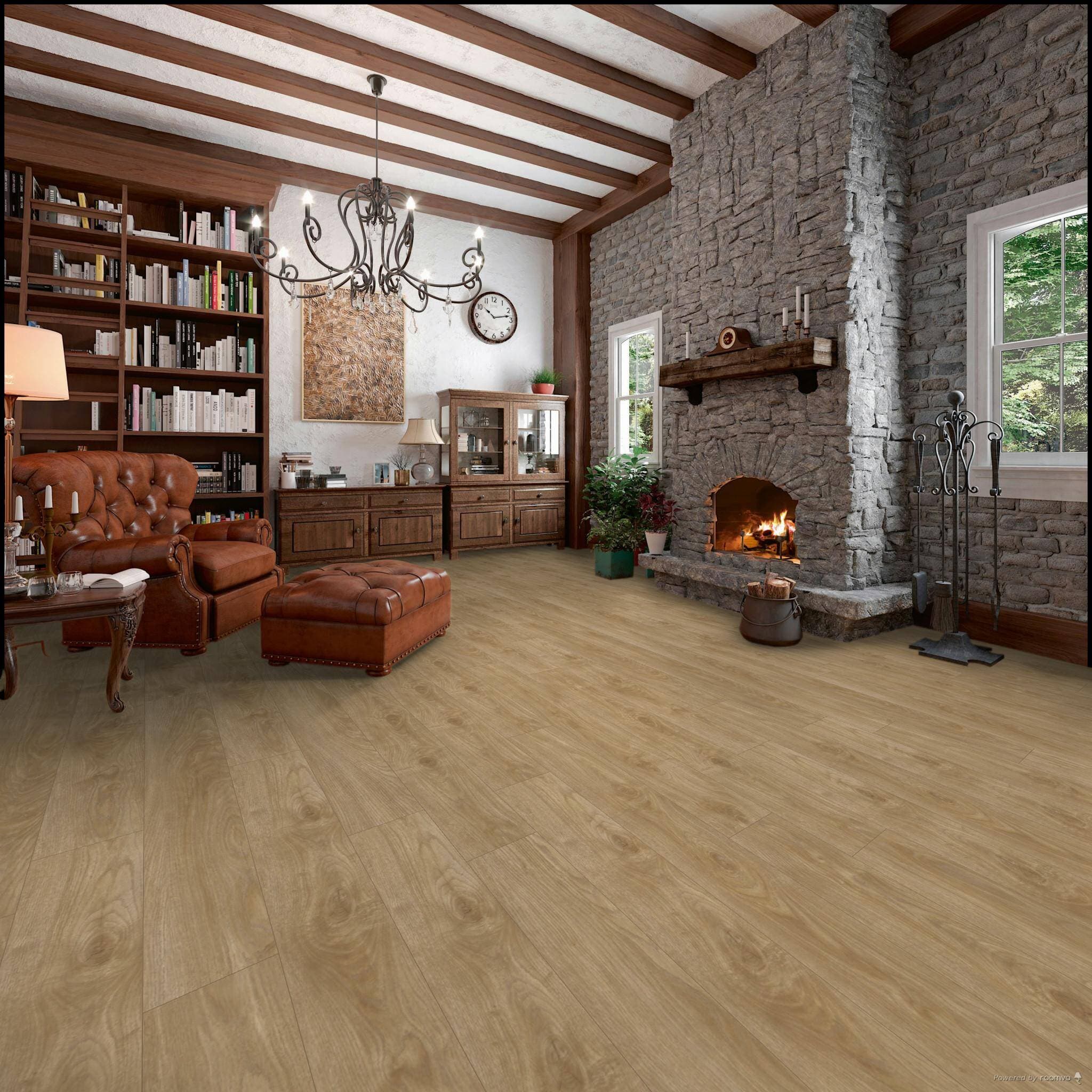 Panele podłogowe My Floor CHALET Girona Oak M1019, gr.10mm, AC5, 4V (1opk.=6szt.=1,598m2) 2