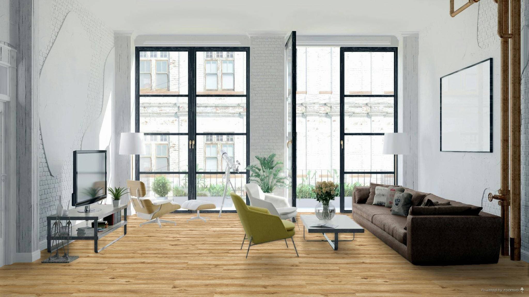 Panele winylowe THE FLOOR WOOD Riley Oak P1004, klasa 34, gr.6mm, 4V (1opk.=6szt.=1,80m2) 5