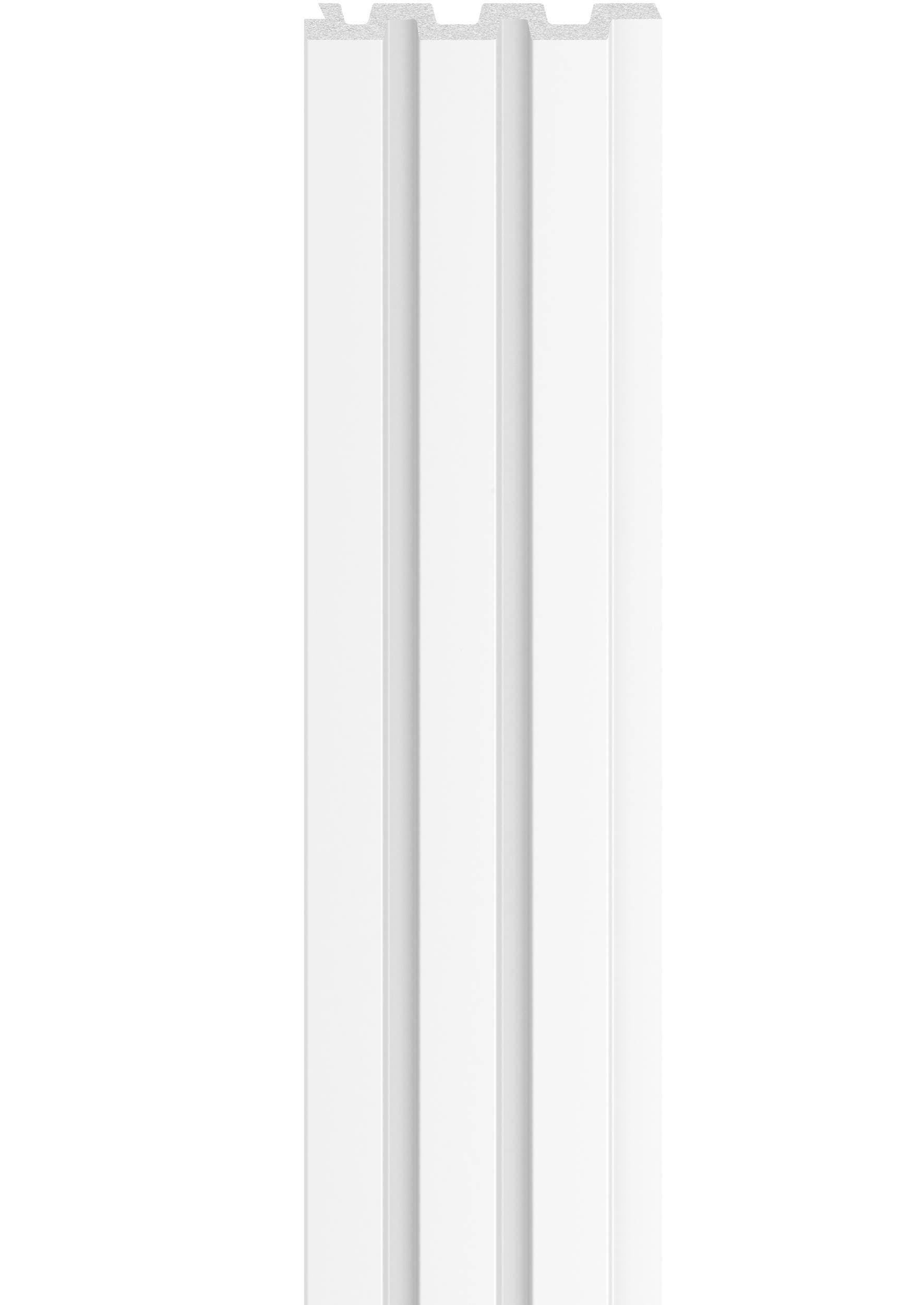 Panel listwowy VOX Linerio M-LINE white gr.12mm, szer.125mm*dł.2650 mm (1 szt.=0,3313 m2) 2