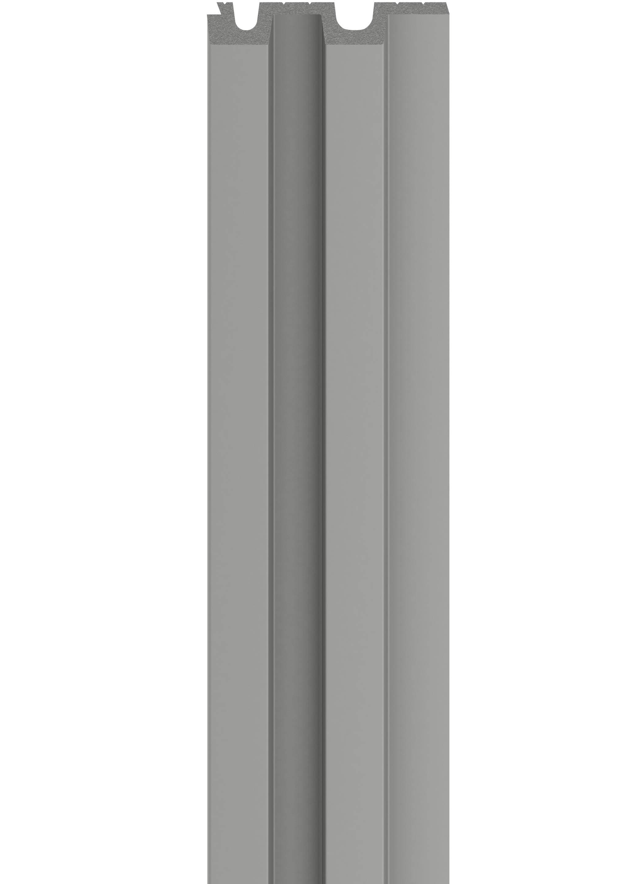 Panel listwowy VOX Linerio L-LINE grey gr.21mm, szer.125mm*dł.2650 mm (1 szt.=0,3313 m2) 2