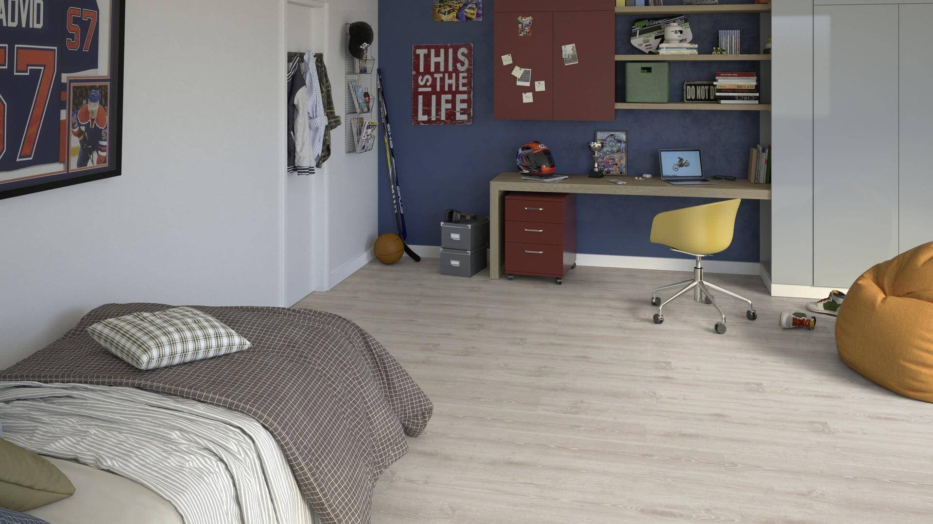 Panele winylowe Tarkett STARFLOOR SOLID 55 scandinavian oak light beige 36021100 klasa 33, gr.5mm, 4V (1opk.=7szt.=1,61m2) 10