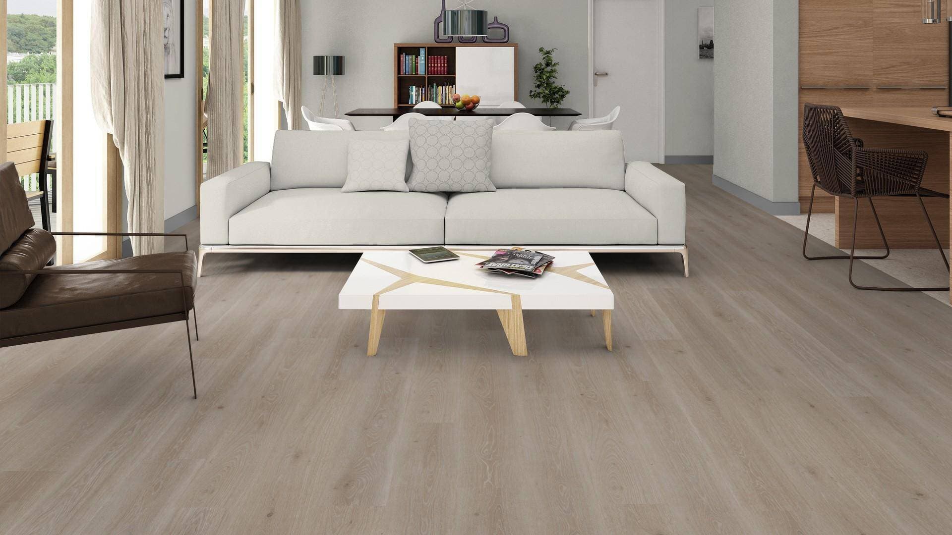 Panele winylowe Tarkett STARFLOOR SOLID 55 highland oak taupe 36020003 klasa 33, gr.5mm, 4V (1opk.=7szt.=1,61m2) 2