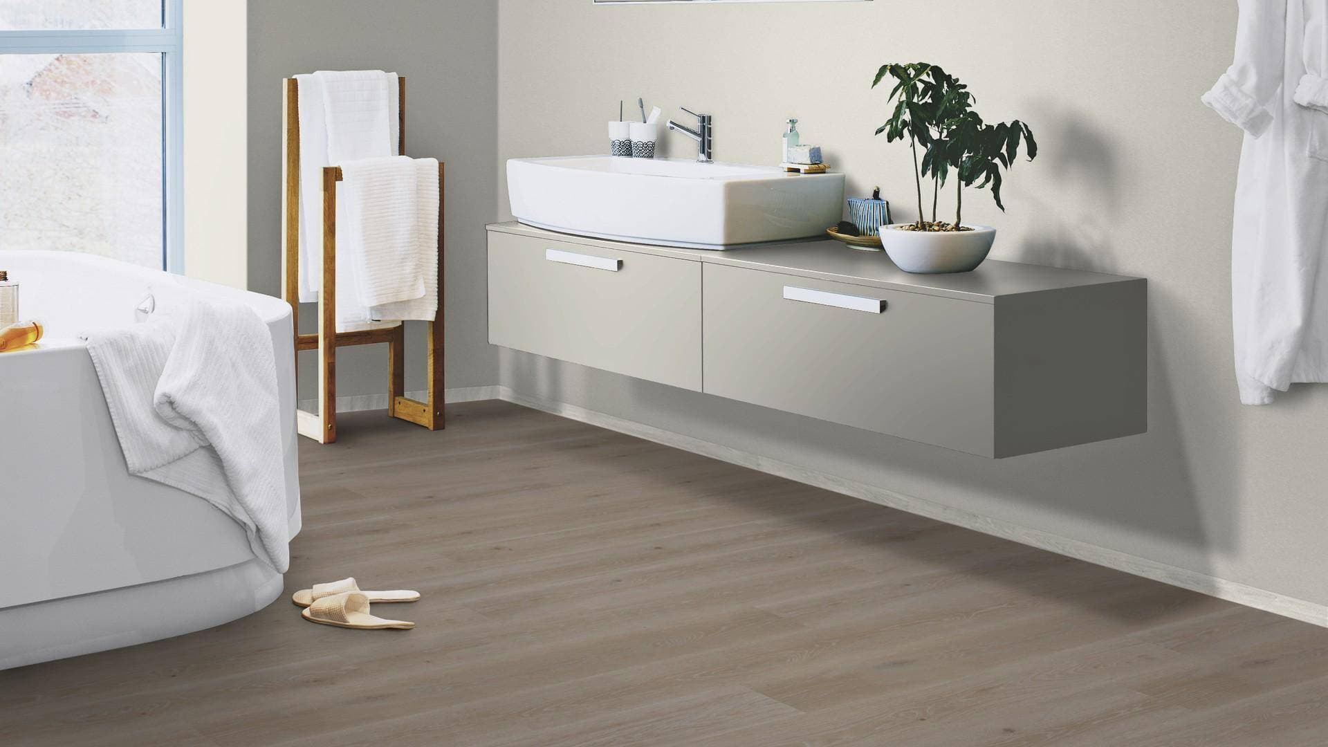 Panele winylowe Tarkett STARFLOOR SOLID 55 highland oak taupe 36020003 klasa 33, gr.5mm, 4V (1opk.=7szt.=1,61m2) 16