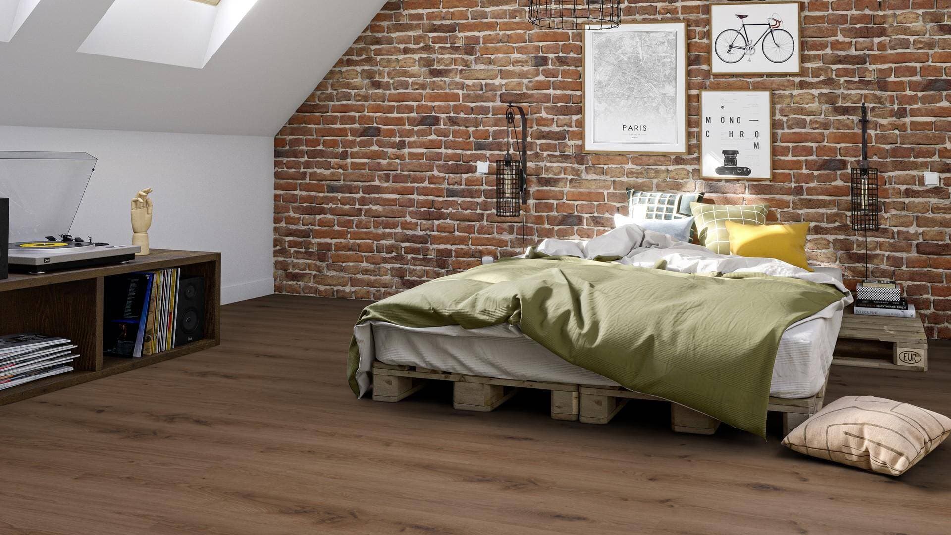Panele winylowe Tarkett STARFLOOR SOLID 55 delicate oak brown 36020006 klasa 33, gr.5mm, 4V (1opk.=7szt.=1,61m2) 12