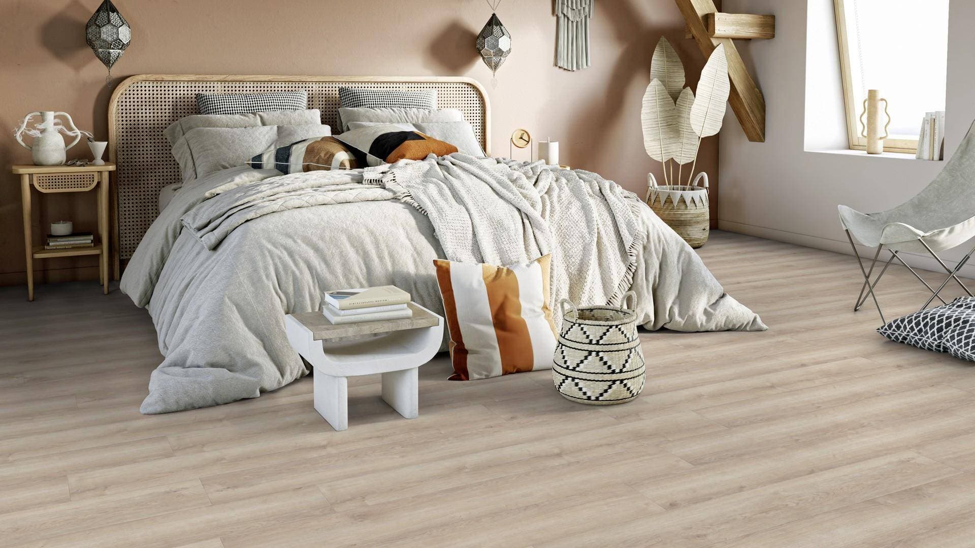 Panele winylowe Tarkett STARFLOOR ULTIMATE 55 stylish oak beige 35992002 gr.6,5mm, 4V (1opk.=6szt.=1,281m2) 6