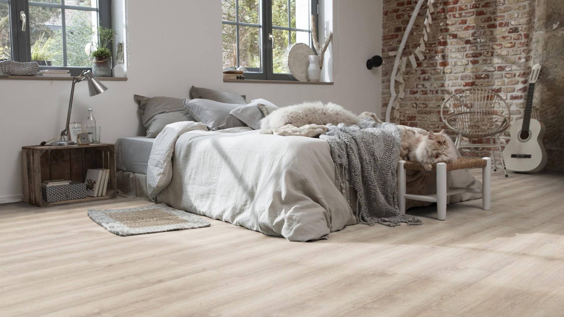 Panele winylowe Tarkett STARFLOOR ULTIMATE 55 stylish oak beige 35992002 gr.6,5mm, 4V (1opk.=6szt.=1,281m2) 8