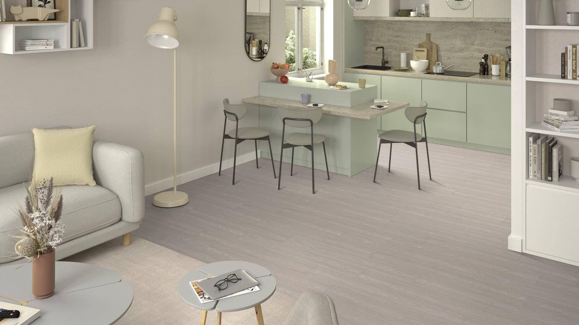 Panele winylowe Tarkett STARFLOOR ULTIMATE 55 bleached oak grege 35992004 gr.6,5mm, 4V (1opk.=6szt.=1,281m2) 7