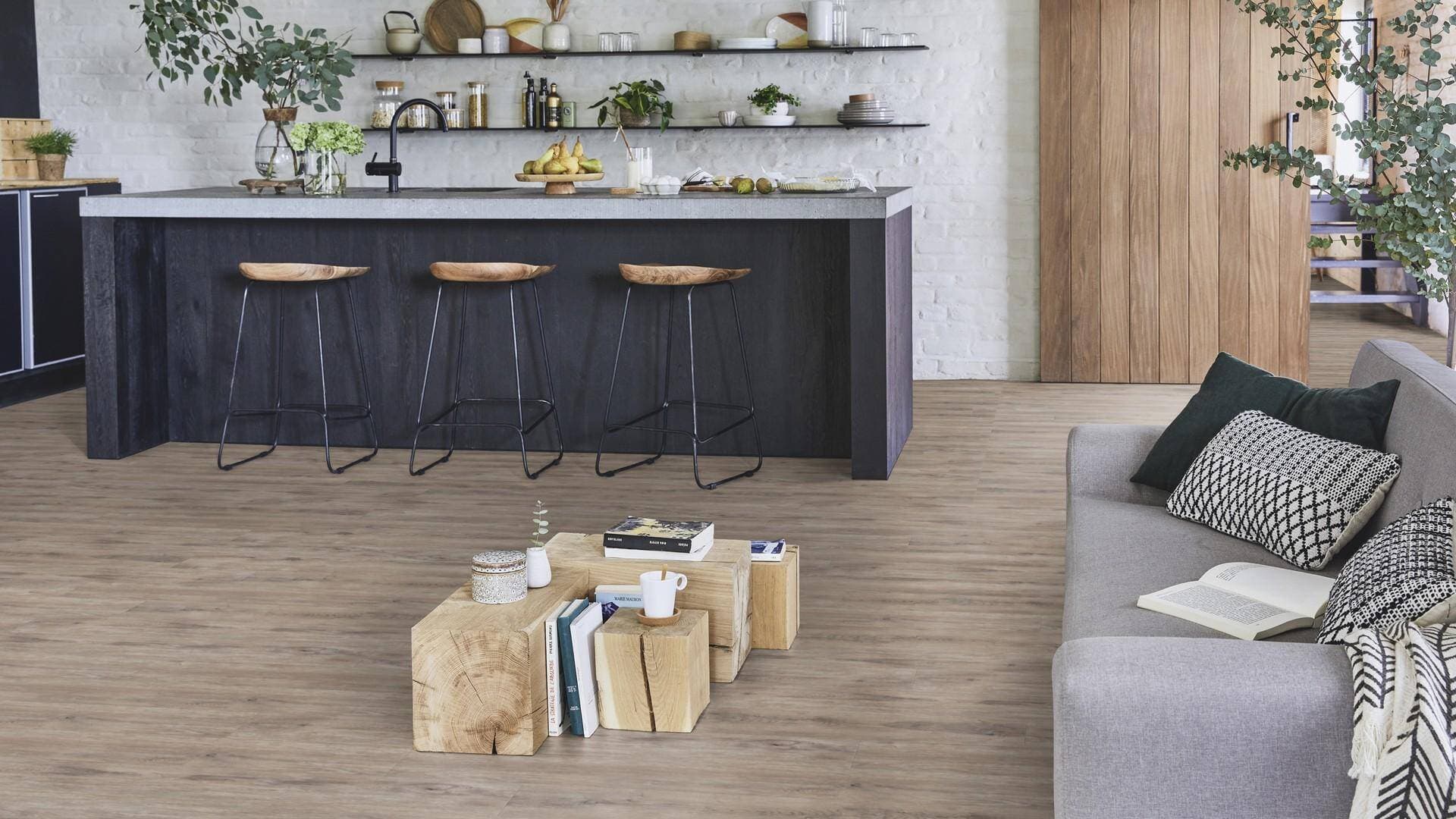 Panele winylowe Tarkett STARFLOOR ULTIMATE 55 weathered oak brown 35992008 gr.6,5mm, 4V (1opk.=6szt.=1,281m2) 15