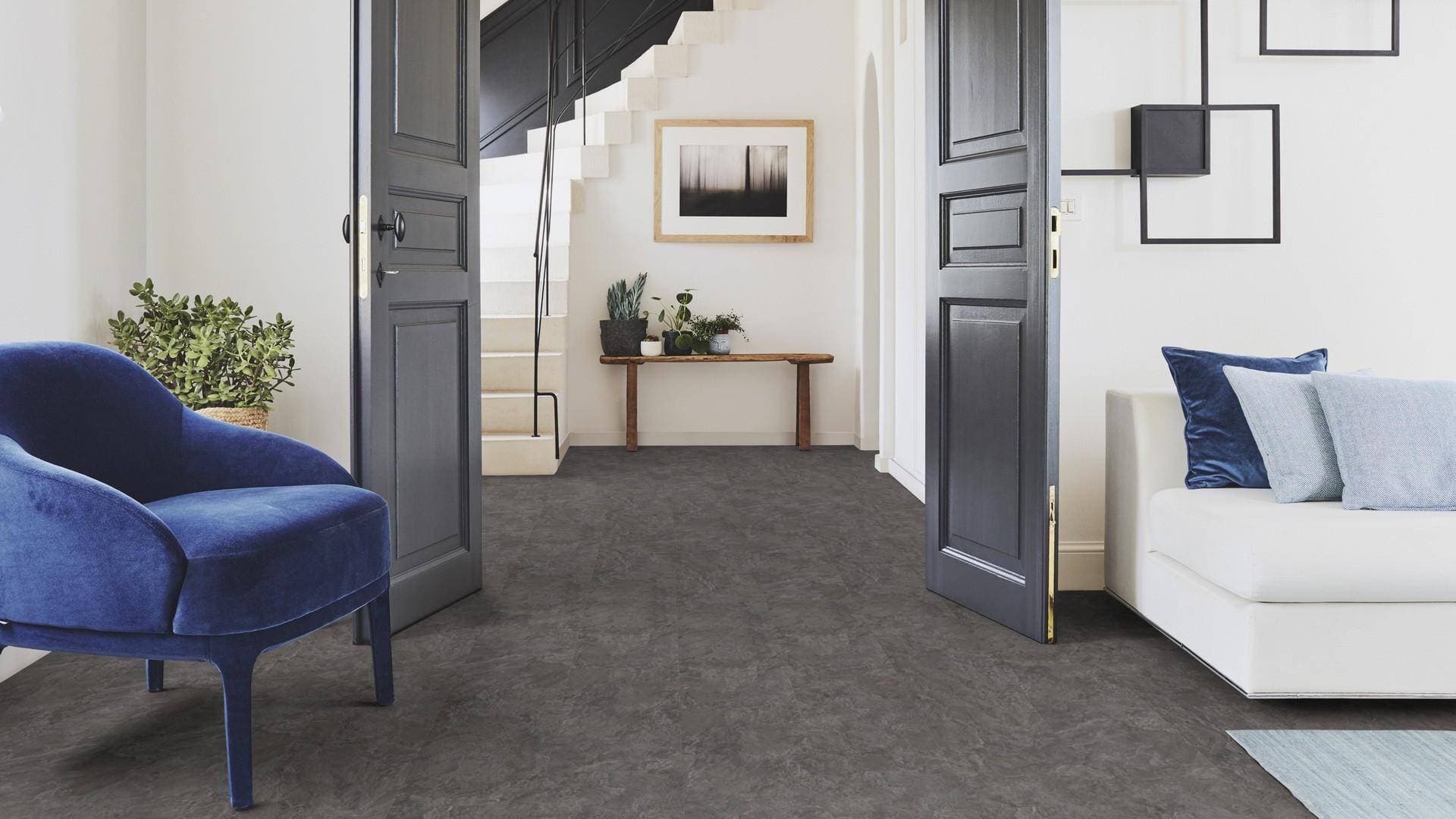Panele winylowe Tarkett STARFLOOR ULTIMATE 55 old stone antracite 35993023 gr.6,5mm, 4V (1opk.=7szt.=1,26m2) płytki 6