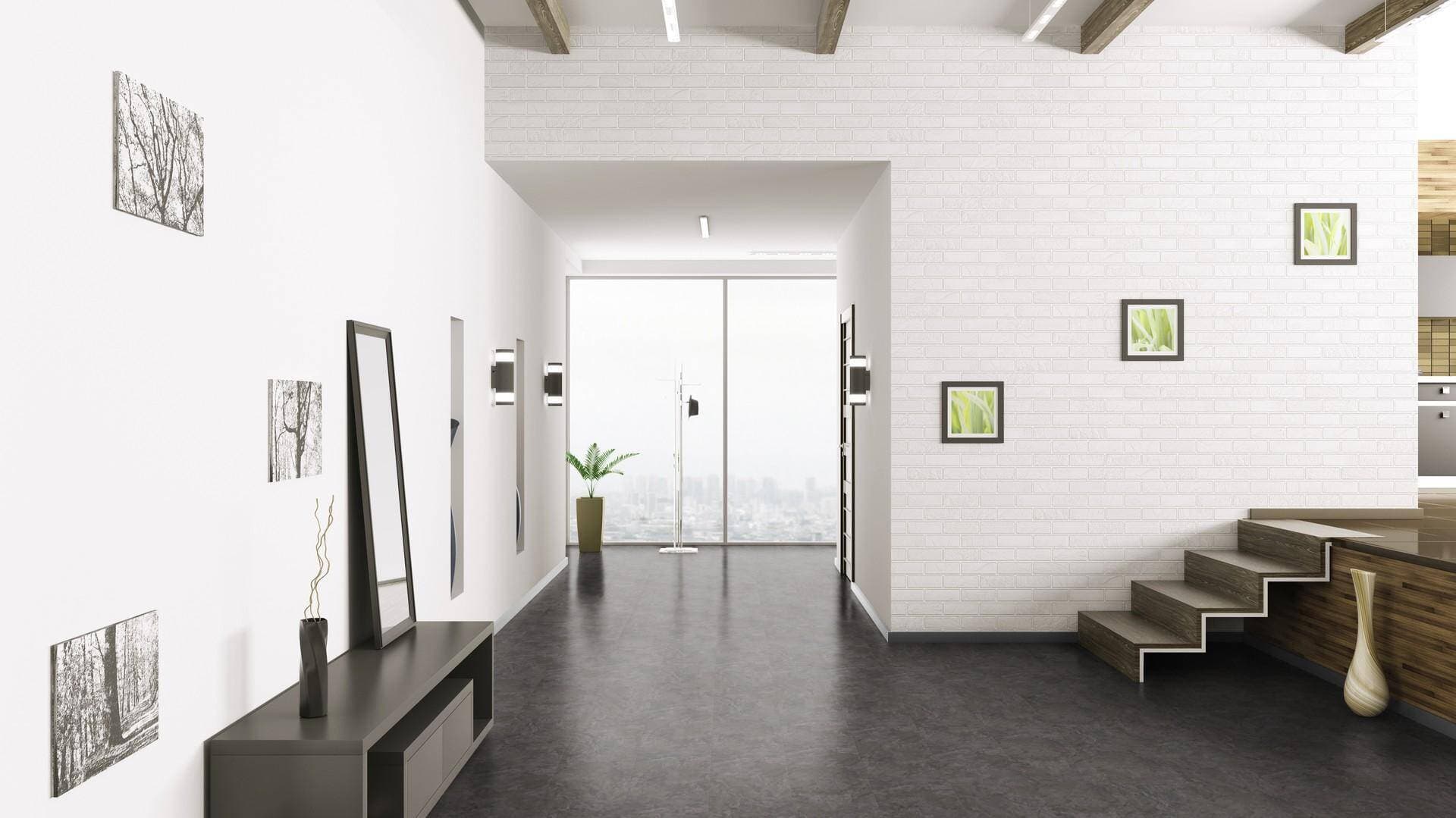 Panele winylowe Tarkett STARFLOOR ULTIMATE 55 old stone antracite 35993023 gr.6,5mm, 4V (1opk.=7szt.=1,26m2) płytki 12