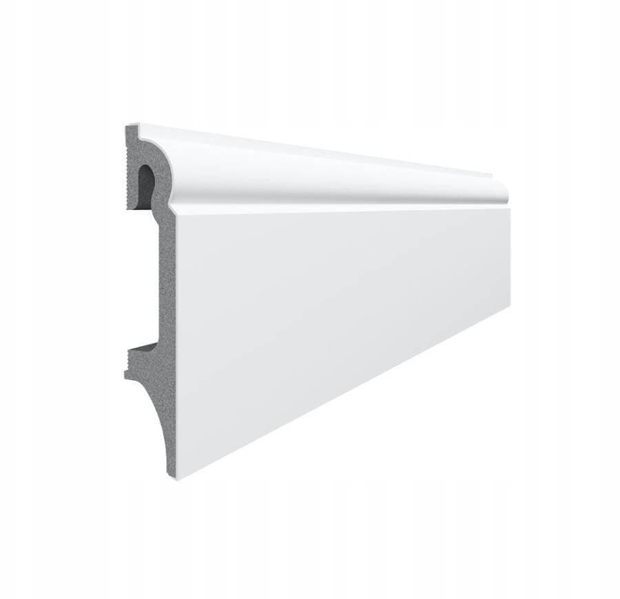 Zaślepki do listwy przypodłogowej VOX ESPUMO 301 biała wysokość 8 cm (komplet lewa+prawa) 4