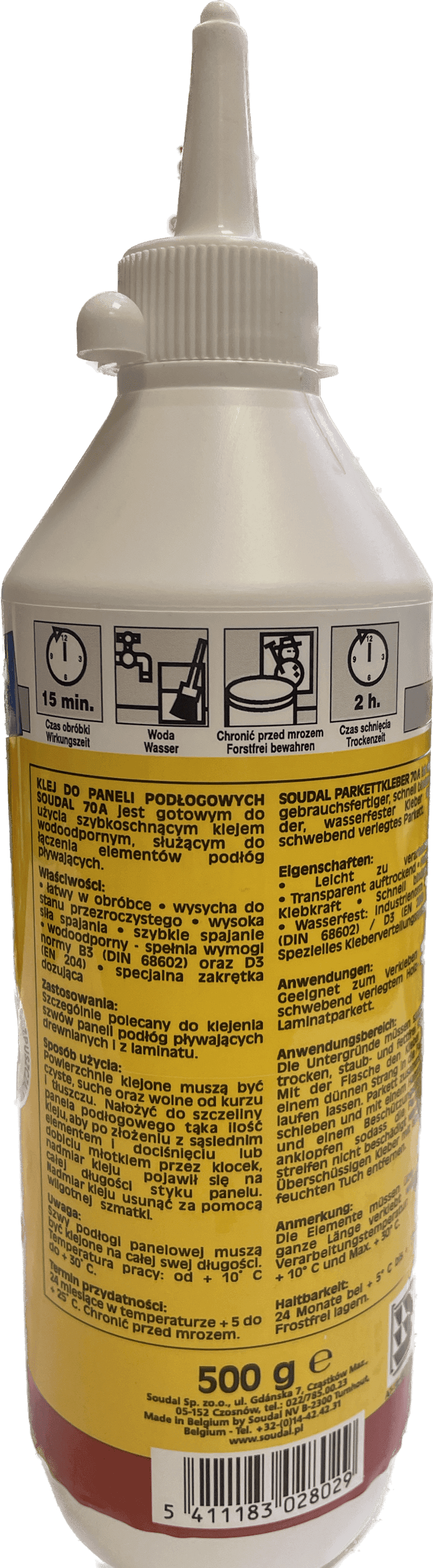 Klej do paneli podłogowych SOUDAL 500ml 70A 2