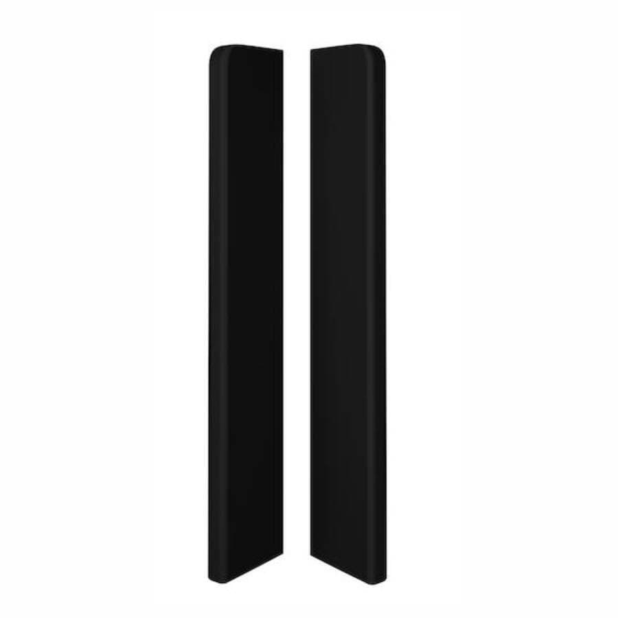 Zaślepki do listwy przypodłogowej VOX ESPUMO 406 czarna wysokość 10 cm (komplet lewa+prawa)