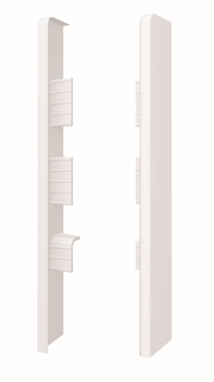 Zaślepki do listwy przypodłogowej VOX ESPUMO 501 biała wysokość 12 cm (komplet lewa+prawa) 3