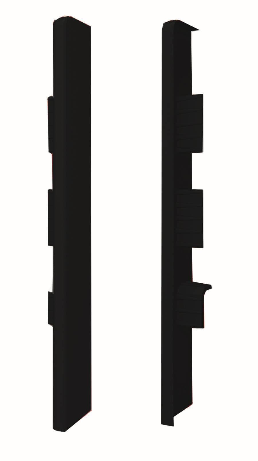 Zaślepki do listwy przypodłogowej VOX ESPUMO 506 czarna wysokość 12 cm (komplet lewa+prawa) 2