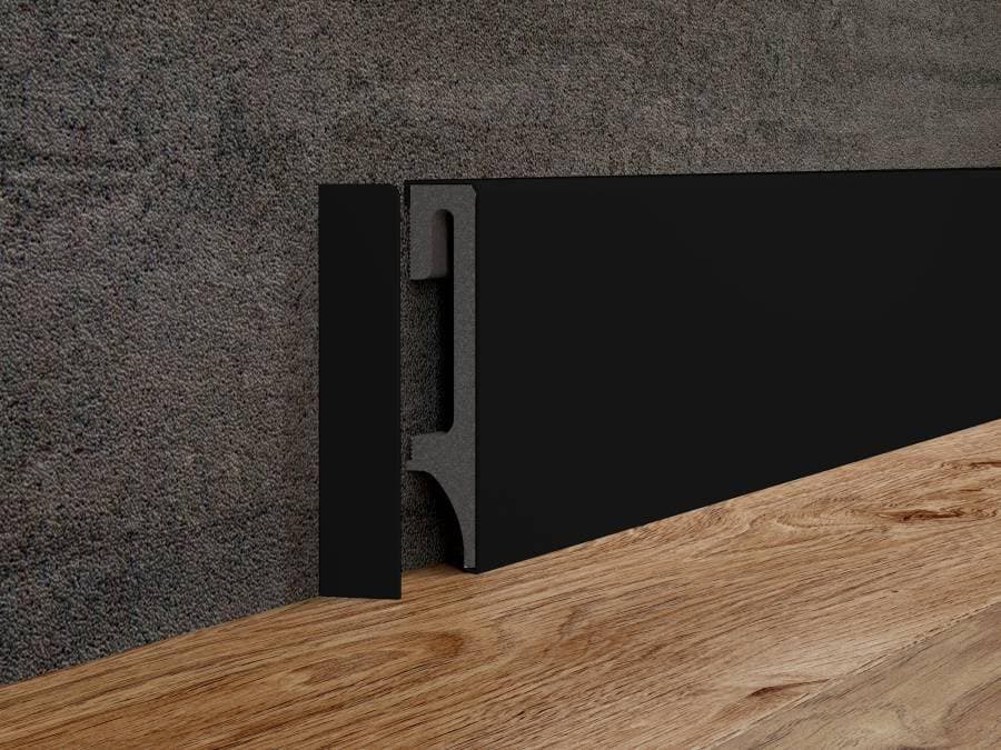 Zaślepki do listwy przypodłogowej VOX ESPUMO 506 czarna wysokość 12 cm (komplet lewa+prawa) 3