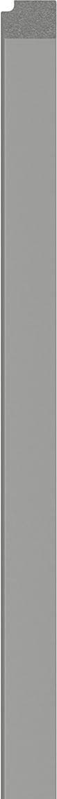 Listwa prawa VOX Linerio L-line grey dł.2650 mm