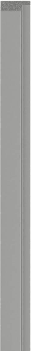 Listwa lewa VOX Linerio M-line grey dł.2650 mm
