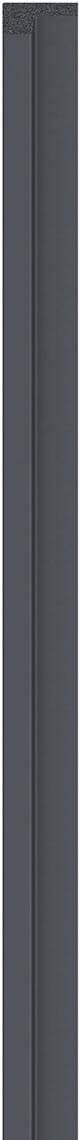Listwa lewa VOX Linerio S-line anthracite dł.2650 mm