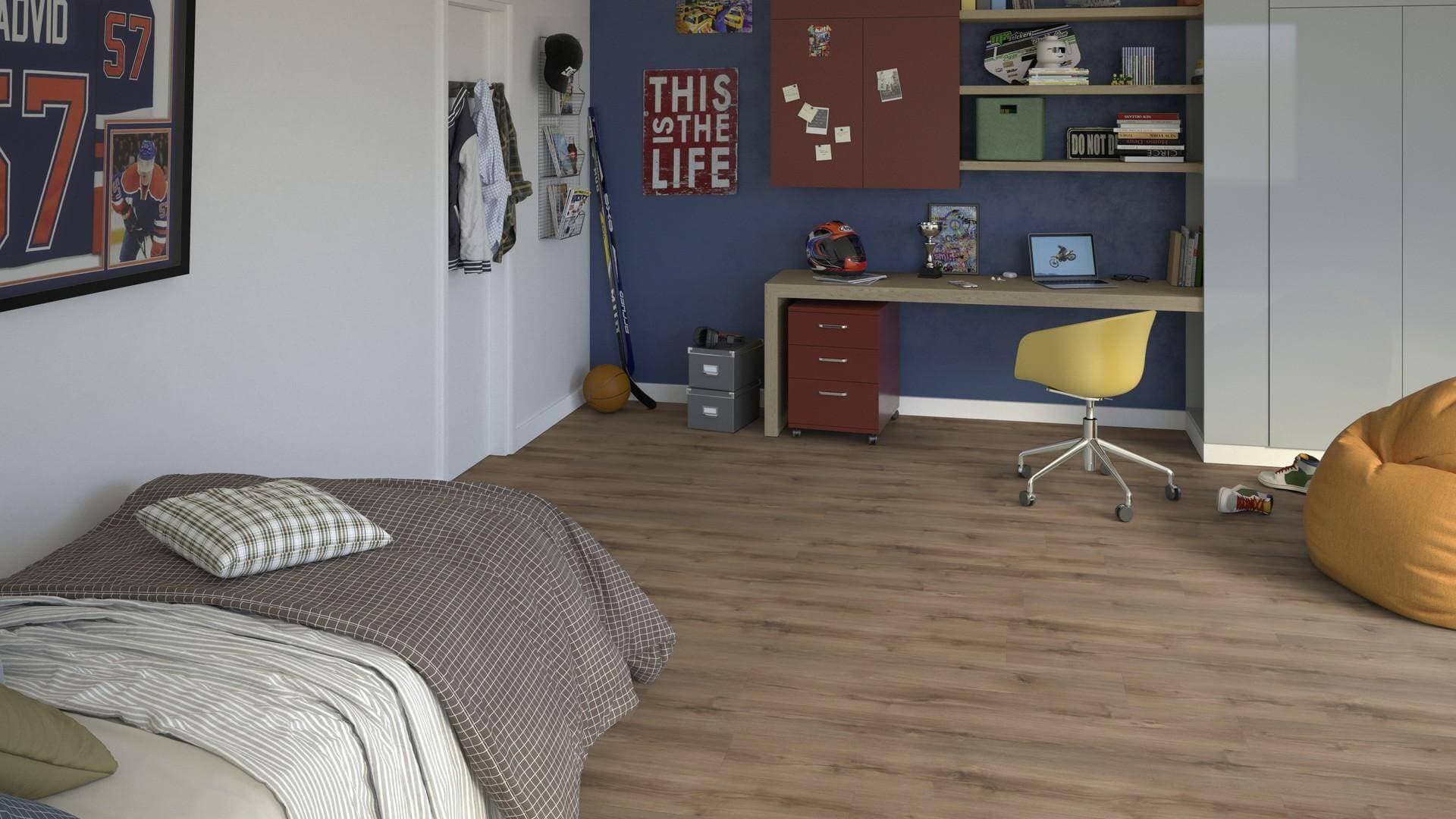 Panele winylowe Tarkett STARFLOOR ULTIMATE 30 galloway oak warm brown 36005012 gr.5mm, 4V (1opk.=8szt.=1,727m2) 13