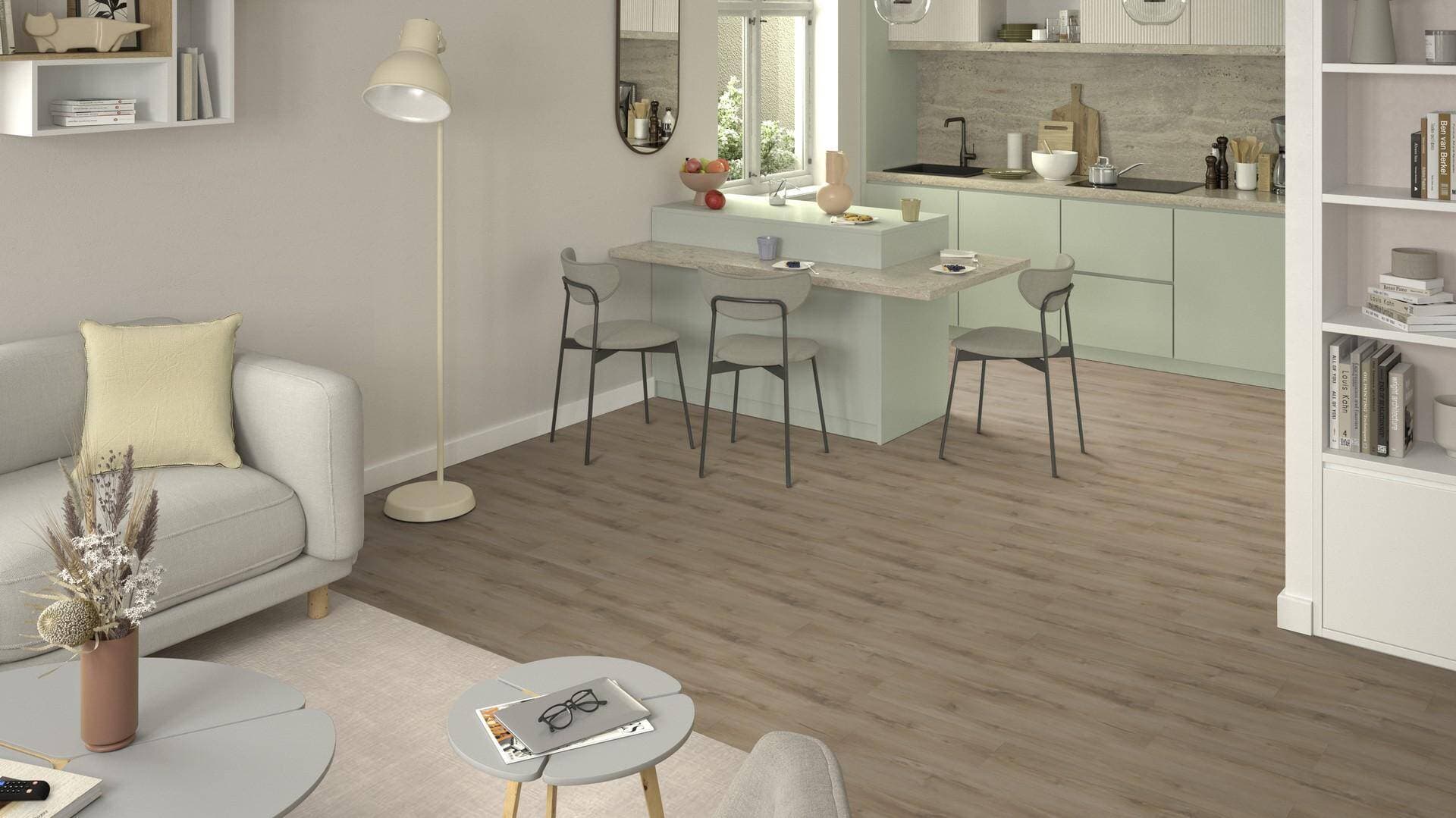 Panele winylowe Tarkett STARFLOOR ULTIMATE 30 galloway oak medium beige 36005013 gr.5mm, 4V (1opk.=8szt.=1,727m2) 10