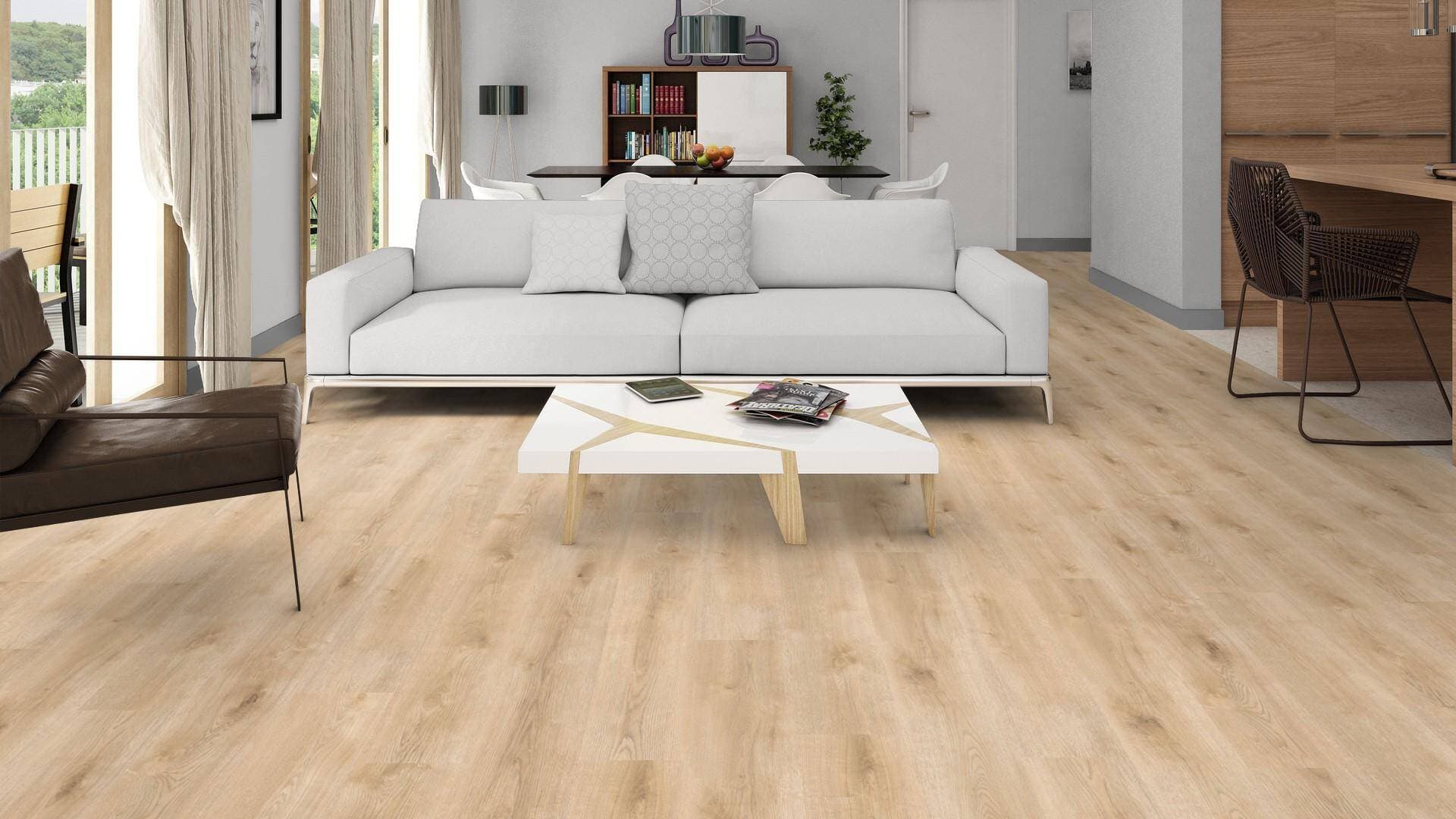 Panele winylowe Tarkett ELEGANCE RIGID 55 season oak beige 280006003 klasa 33, gr.5,5mm, 4V (1opk.=9szt.=2,1654m2) 4