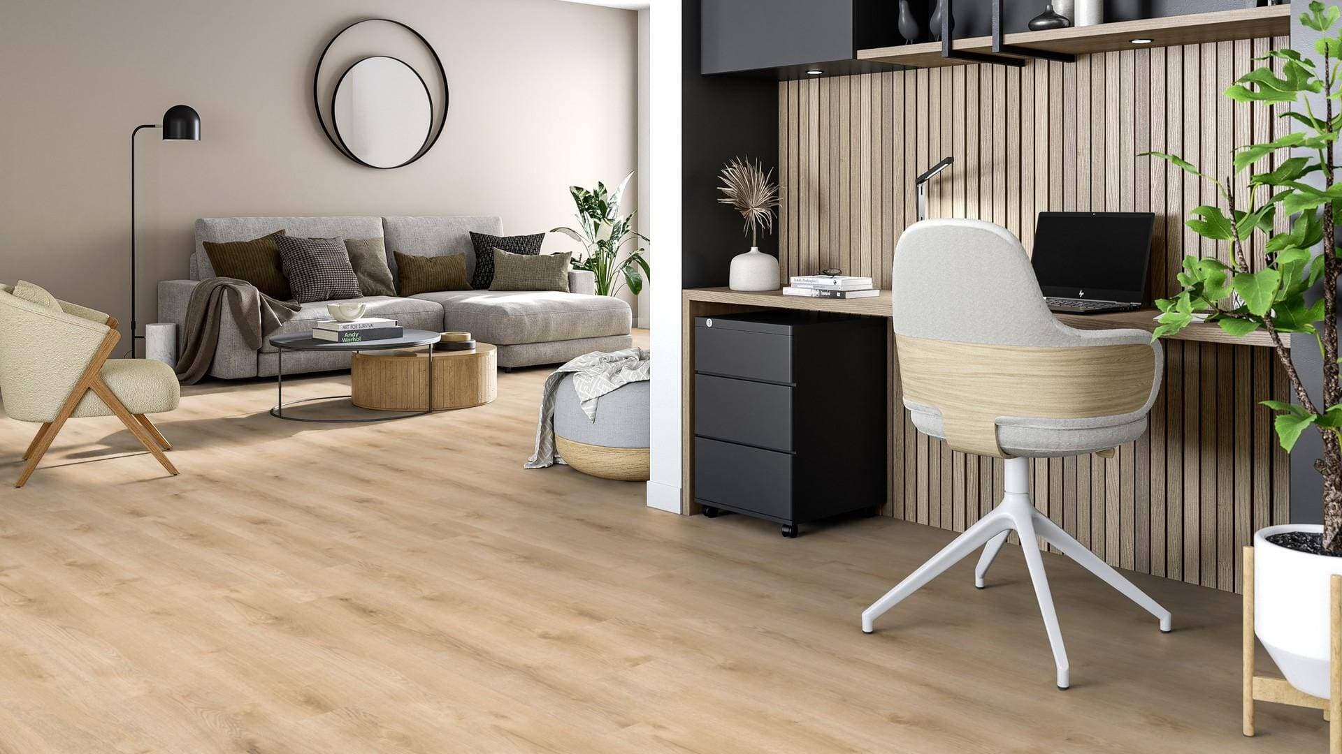 Panele winylowe Tarkett ELEGANCE RIGID 55 season oak beige 280006003 klasa 33, gr.5,5mm, 4V (1opk.=9szt.=2,1654m2) 15