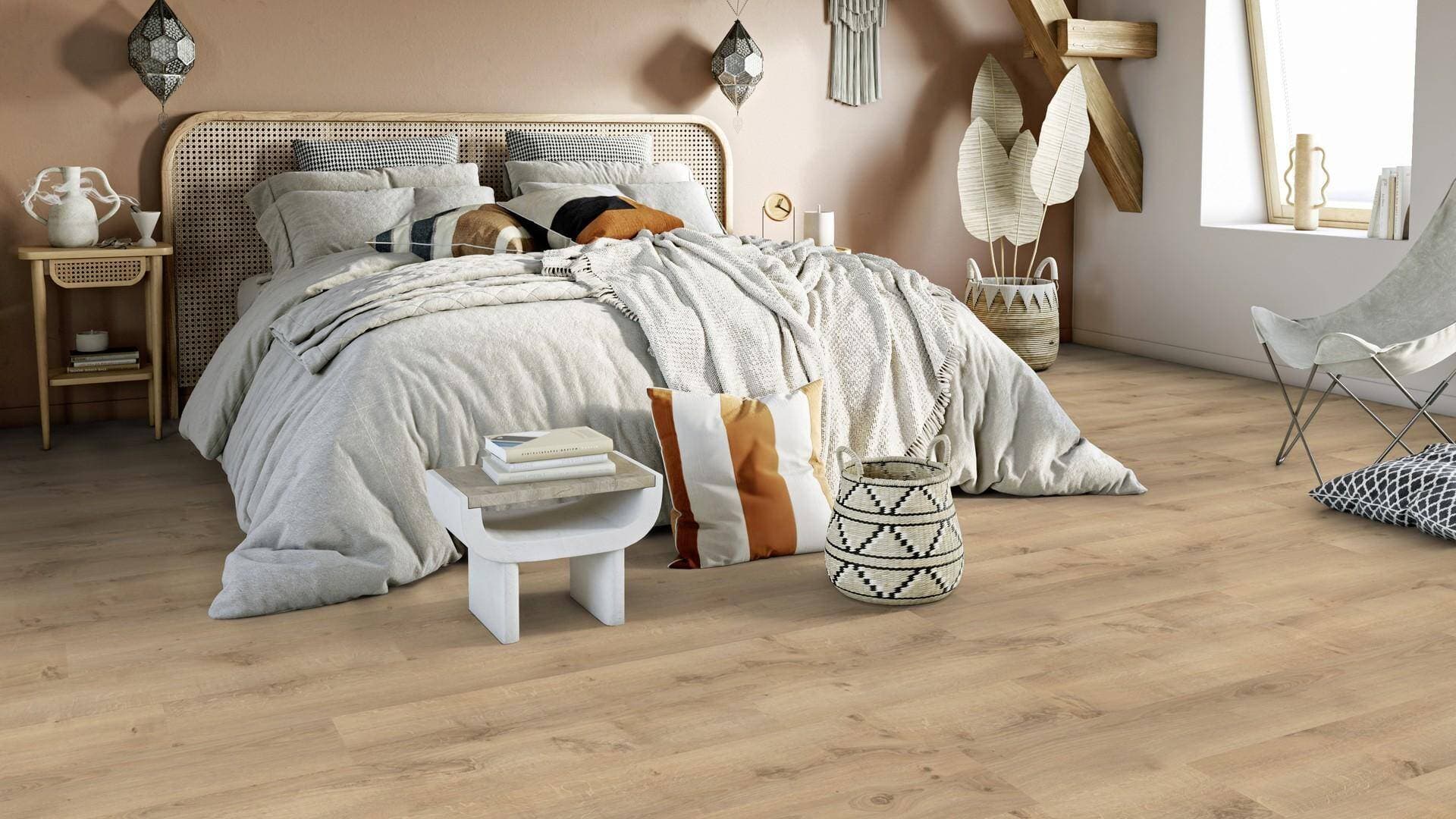 Panele winylowe Tarkett ELEGANCE RIGID 55 rustic oak beige 280006004 klasa 33, gr.5,5mm, 4V (1opk.=9szt.=2,1654m2) 11