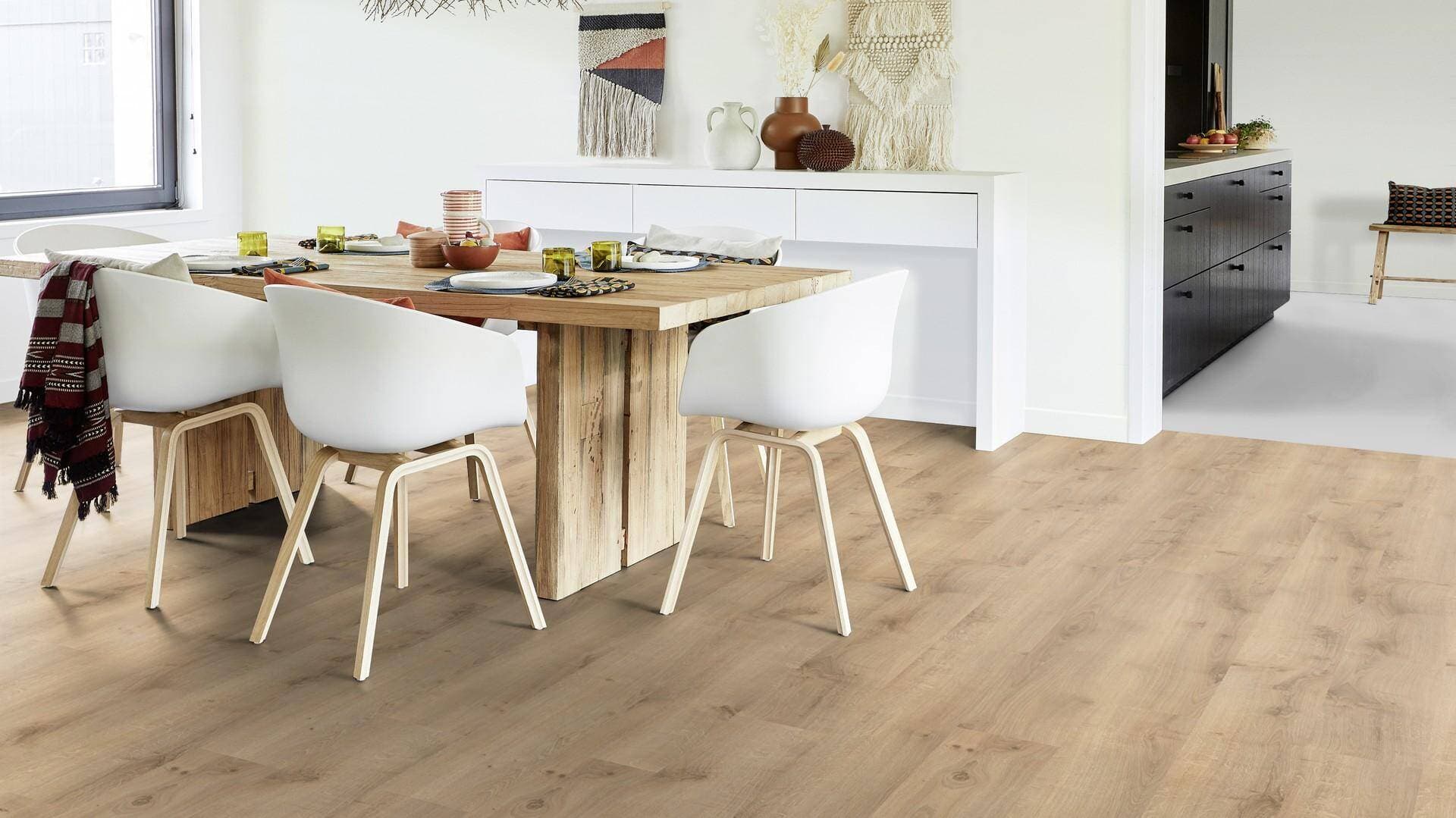 Panele winylowe Tarkett ELEGANCE RIGID 55 rustic oak beige 280006004 klasa 33, gr.5,5mm, 4V (1opk.=9szt.=2,1654m2) 12
