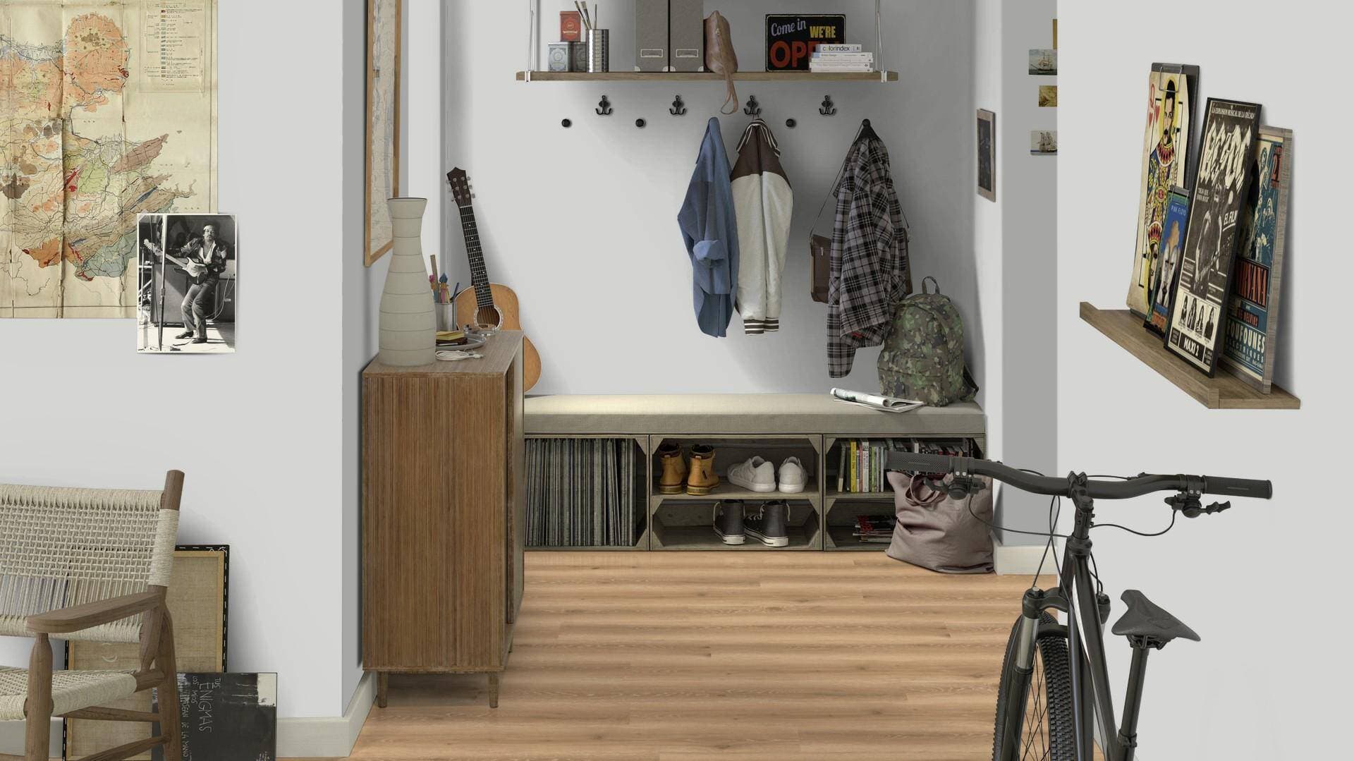 Panele winylowe Tarkett ELEGANCE RIGID 55 limousin oak natural 280006005 klasa 33, gr.5,5mm, 4V (1opk.=9szt.=2,1654m2) 10