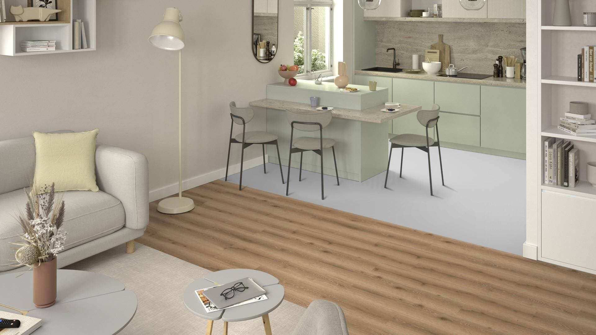 Panele winylowe Tarkett ELEGANCE RIGID 55 limousin oak natural 280006005 klasa 33, gr.5,5mm, 4V (1opk.=9szt.=2,1654m2) 13