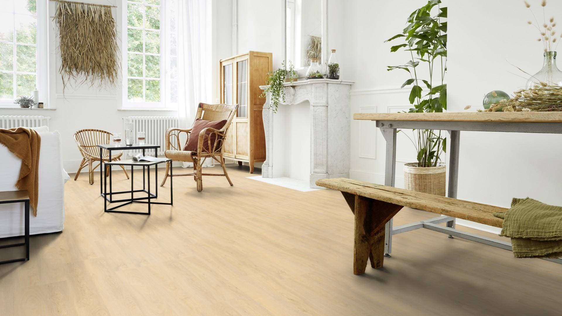 Panele winylowe Tarkett ELEGANCE RIGID 55 modern oak light natural 280006008 klasa 33, gr.5,5mm, 4V (1opk.=9szt.=2,1654m2) 2