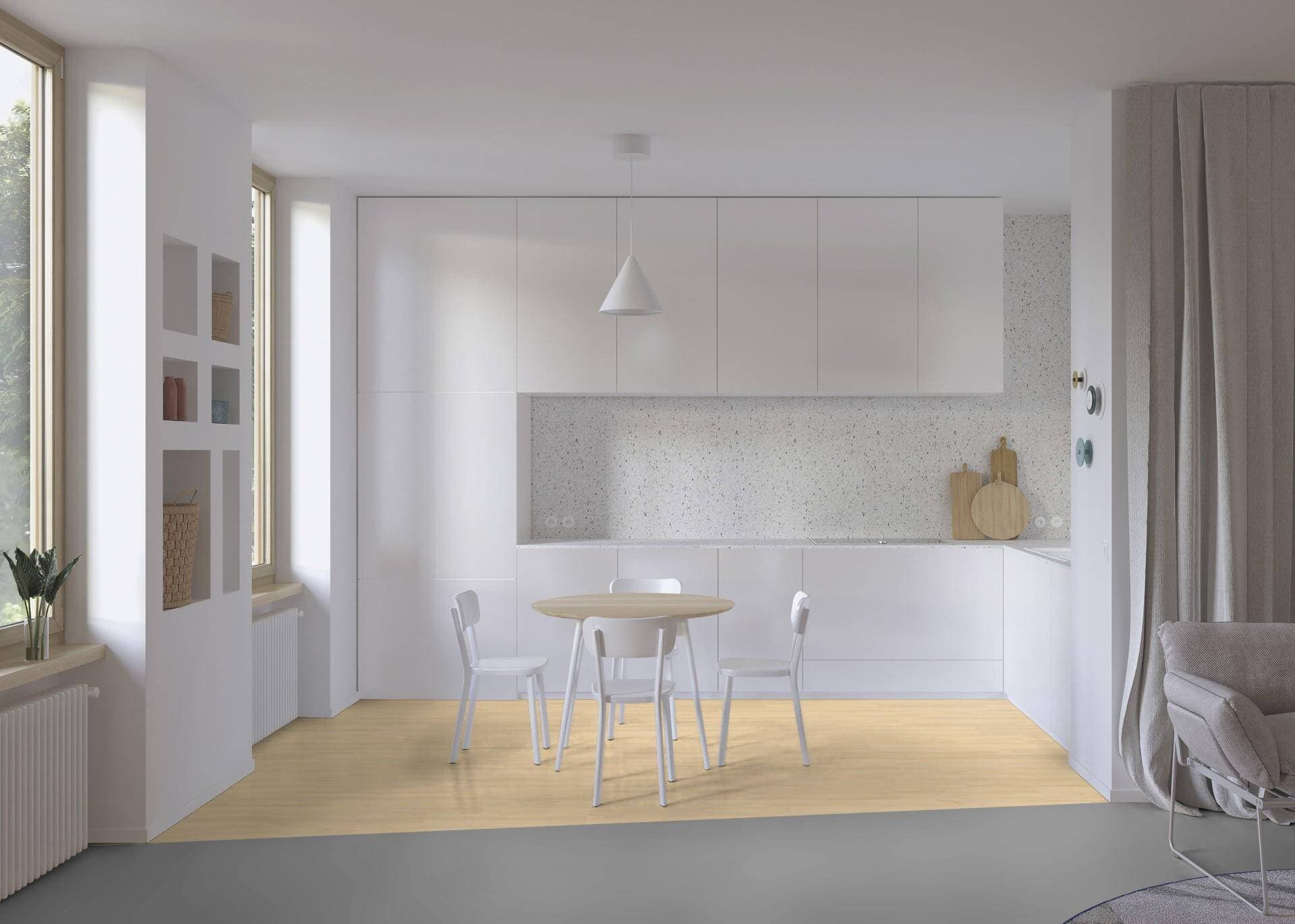 Panele winylowe Tarkett ELEGANCE RIGID 55 modern oak light natural 280006008 klasa 33, gr.5,5mm, 4V (1opk.=9szt.=2,1654m2) 10