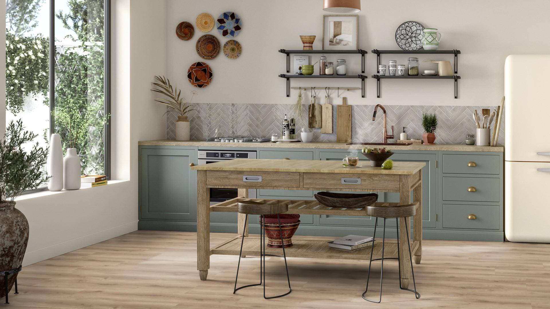 Panele winylowe Tarkett ELEGANCE RIGID 55 contemporary oak natural 280006009 klasa 33, gr.5,5mm, 4V (1opk.=9szt.=2,1654m2) 12