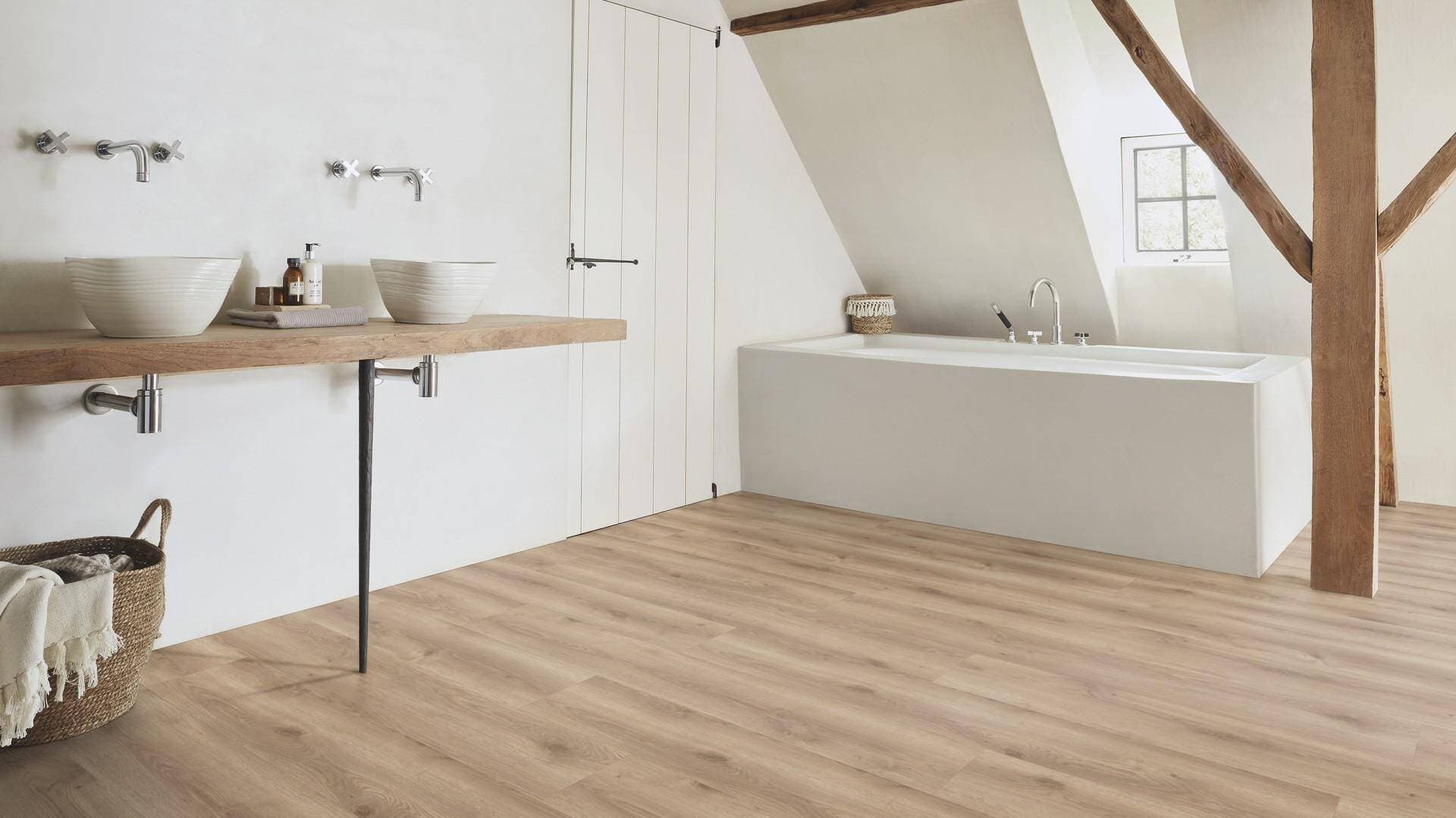 Panele winylowe Tarkett ELEGANCE RIGID 55 contemporary oak natural 280006009 klasa 33, gr.5,5mm, 4V (1opk.=9szt.=2,1654m2) 14