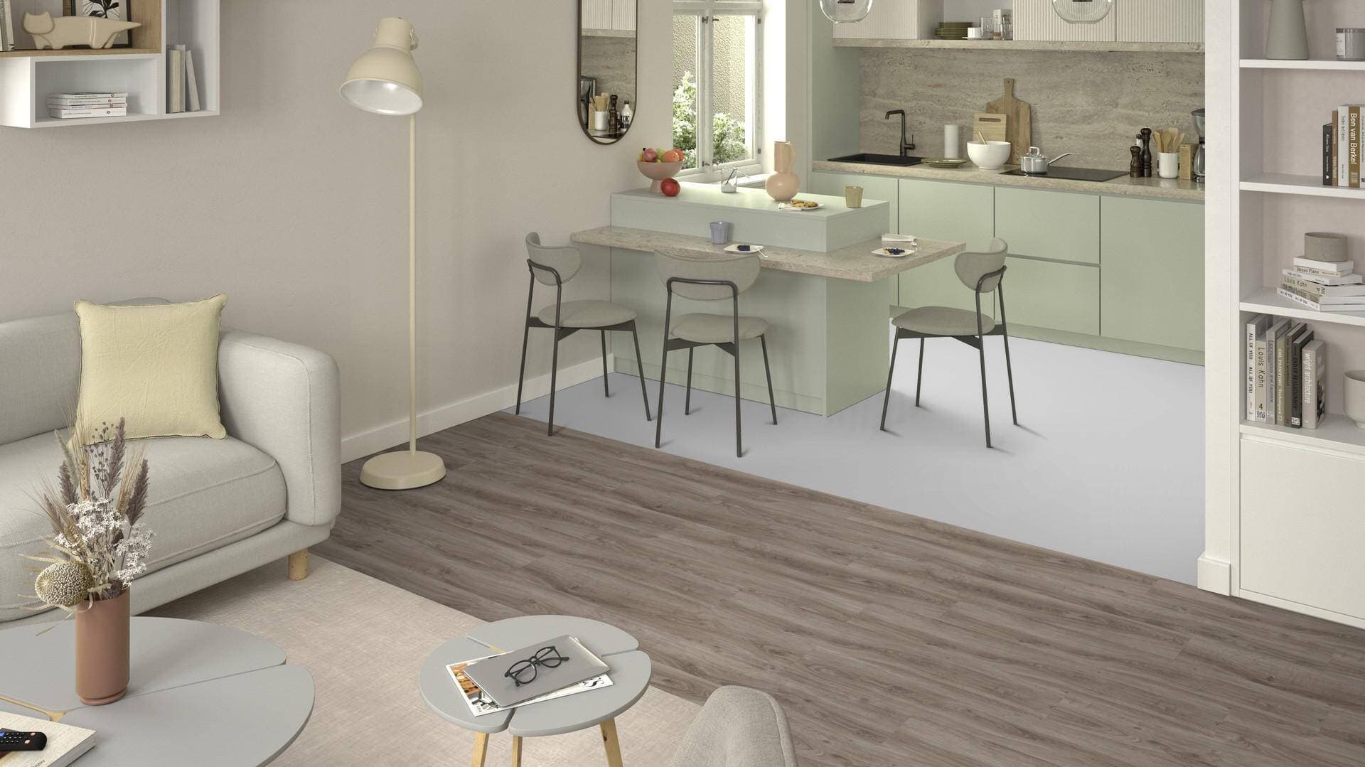 Panele winylowe Tarkett ELEGANCE RIGID 55 english oak beige 280006011 klasa 33, gr.5,5mm, 4V (1opk.=9szt.=2,1654m2) 18