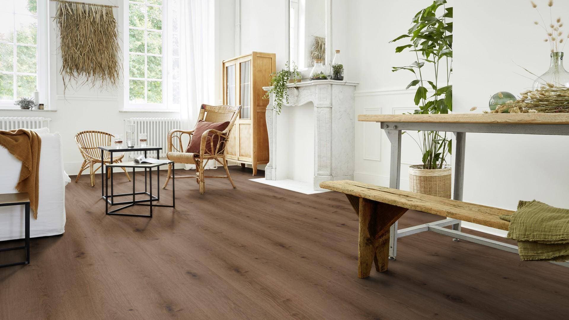Panele winylowe Tarkett ELEGANCE RIGID 55 delicate oak brown 280007016 klasa 33, gr.5,5mm, 4V (1opk.=9szt.=2,1654m2) 4